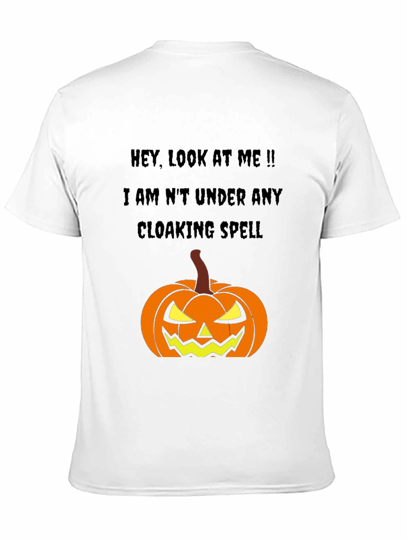 Halloween Cloaking Spell T-Shirt