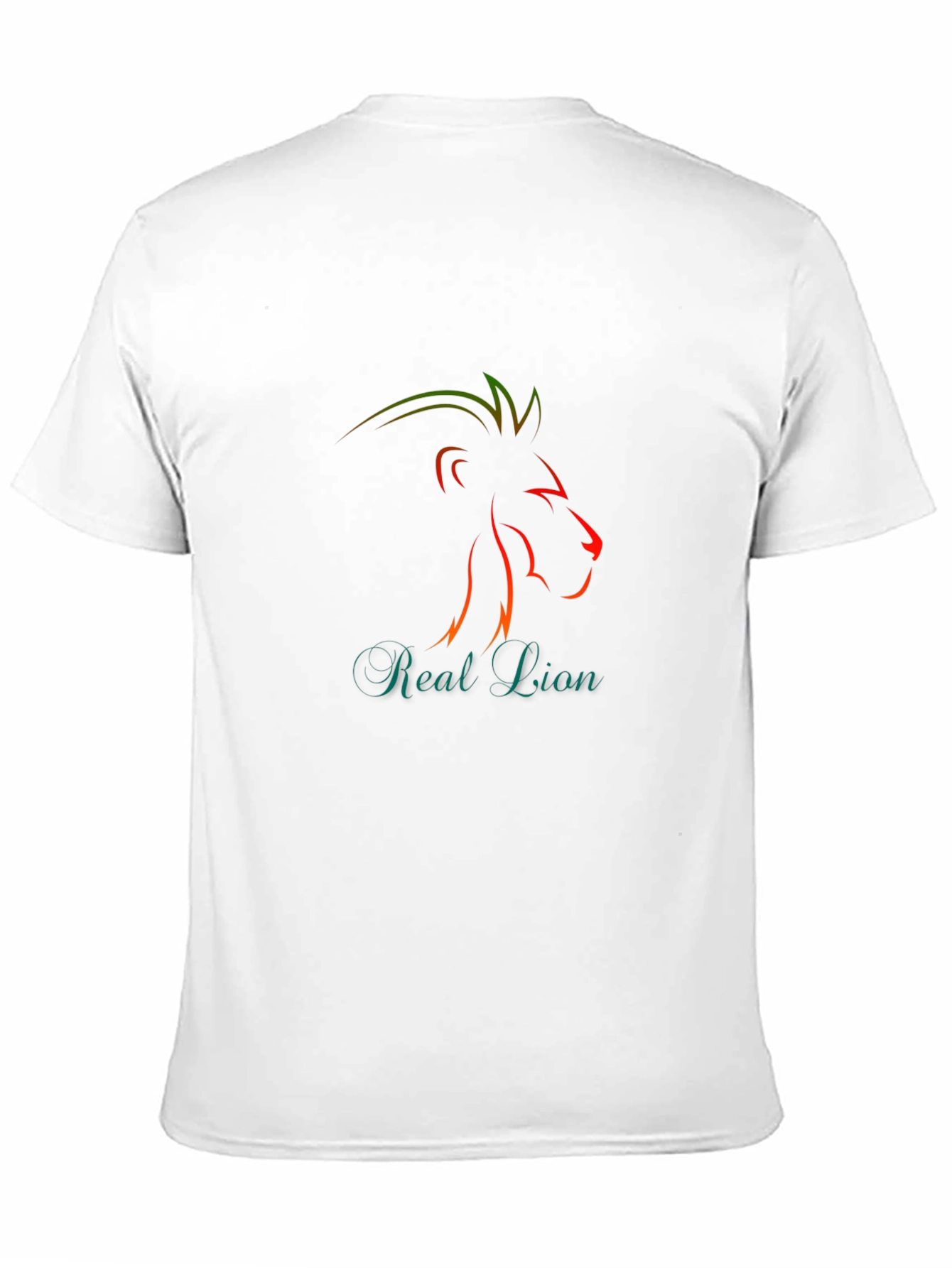 Stylish Black T-Shirt with Lion Graphic
