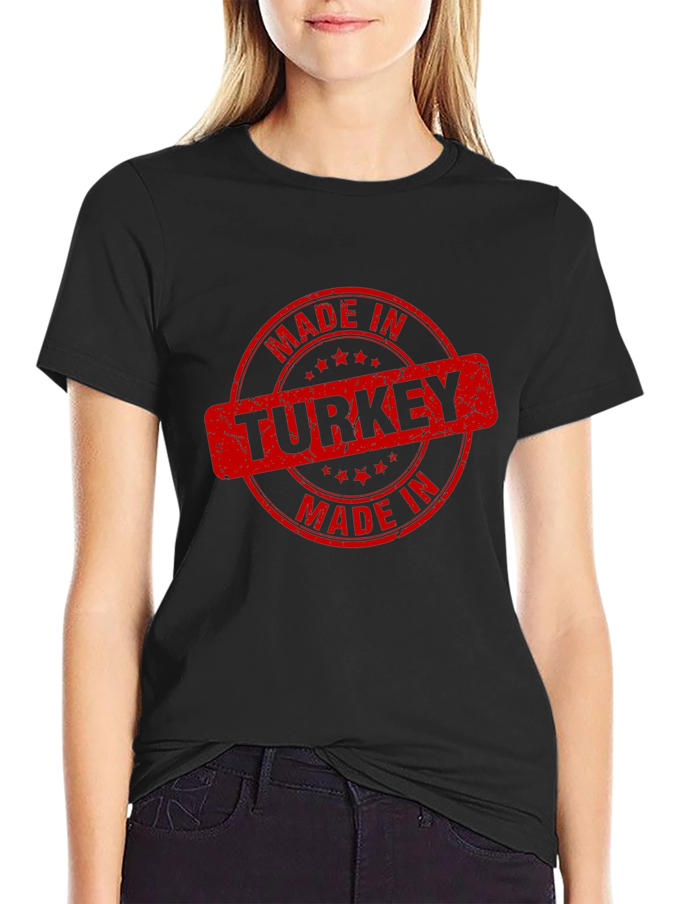Made in Turkey Black T-Shirt