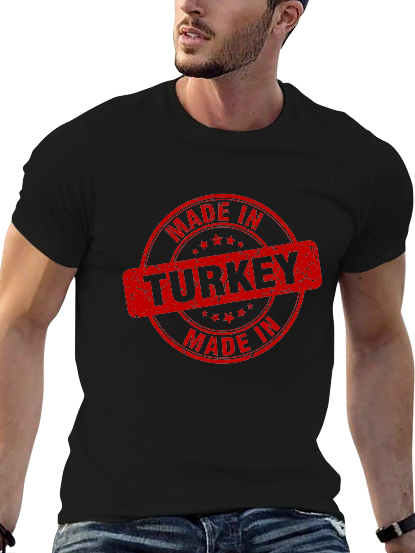 Made in Turkey Black T-Shirt