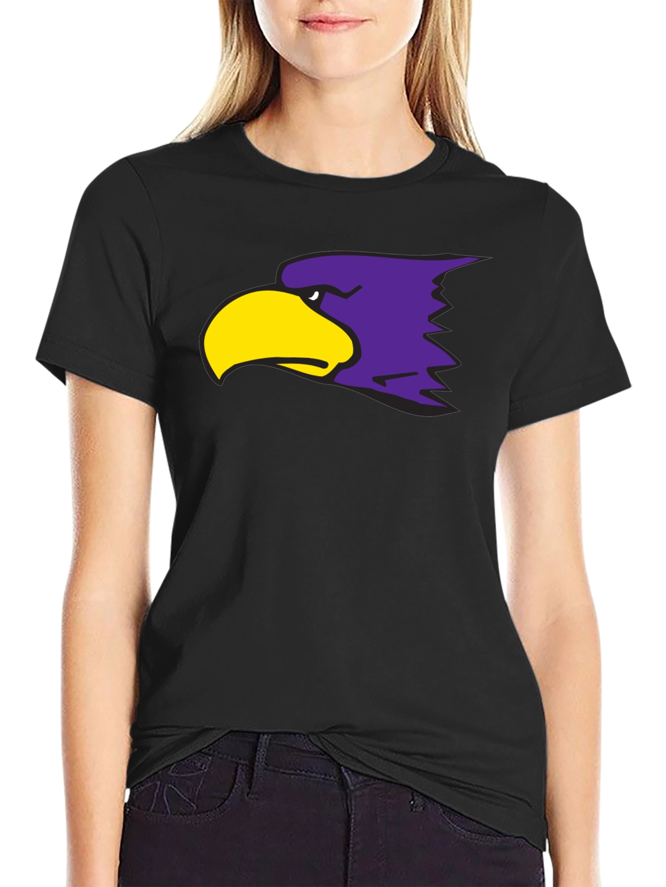 Bold Eagle Graphic T-Shirt - Stylish Crew Neck Tee
