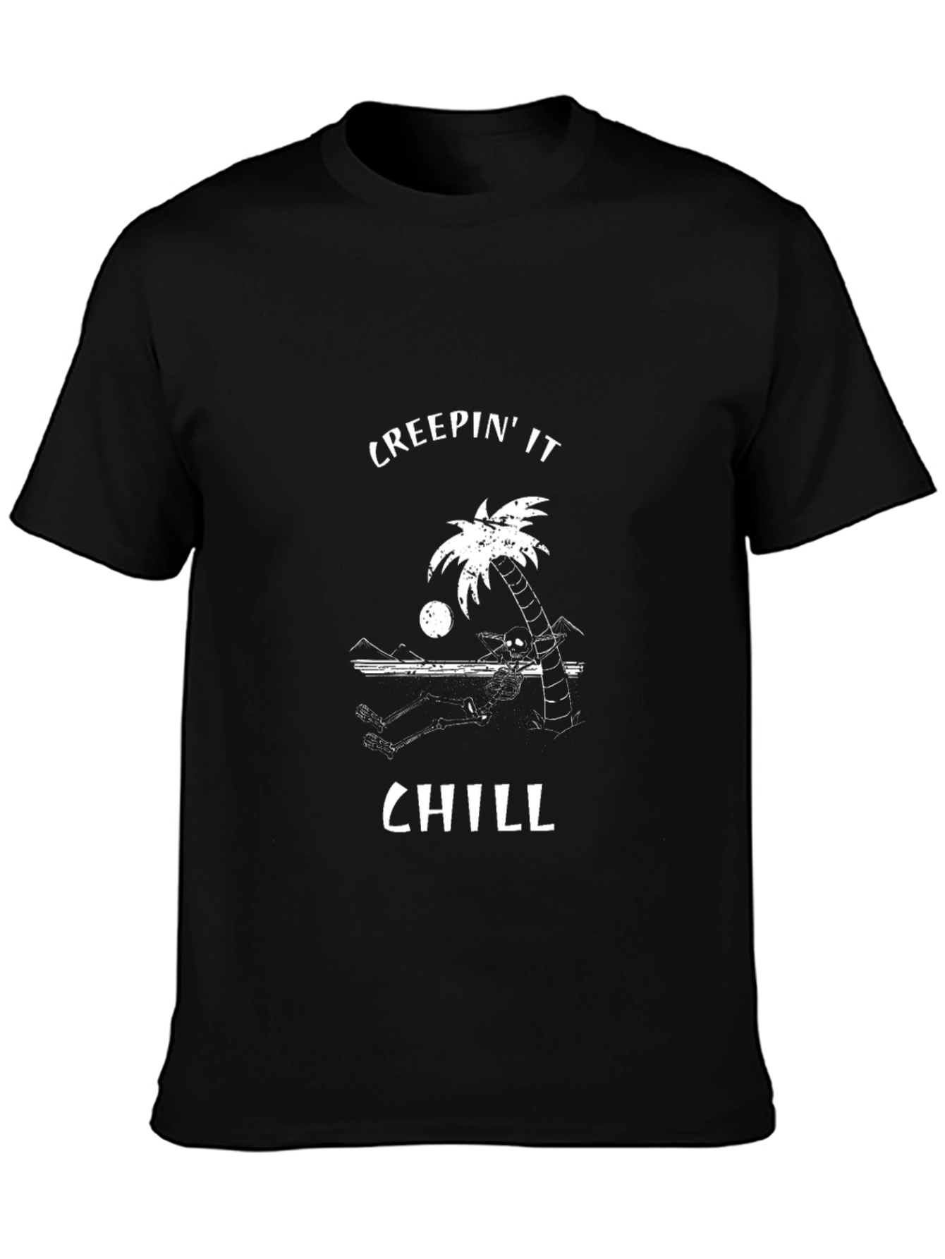 Creepin It Chill Black T-Shirt