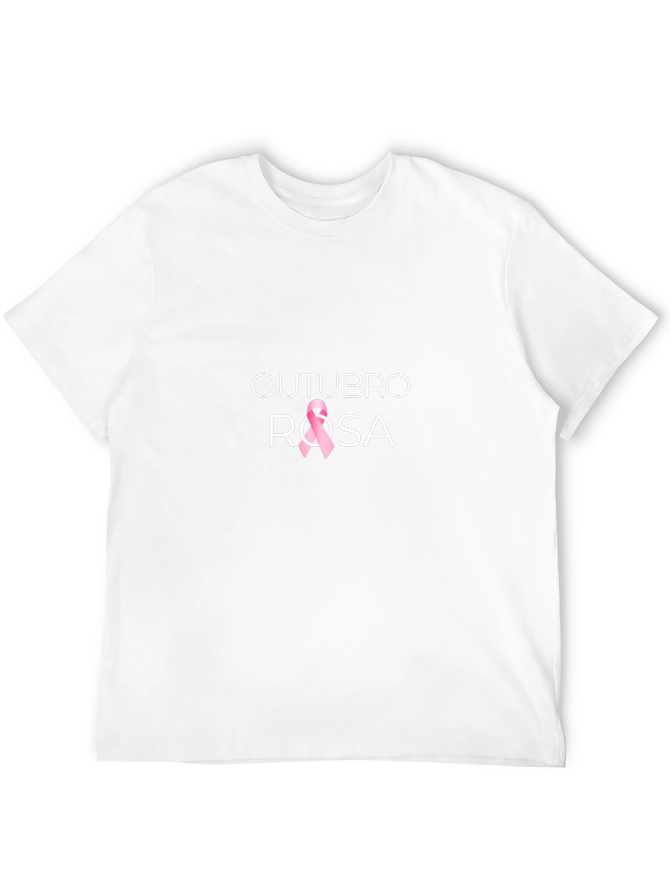 Outubro Rosa Breast Cancer Awareness T-Shirt