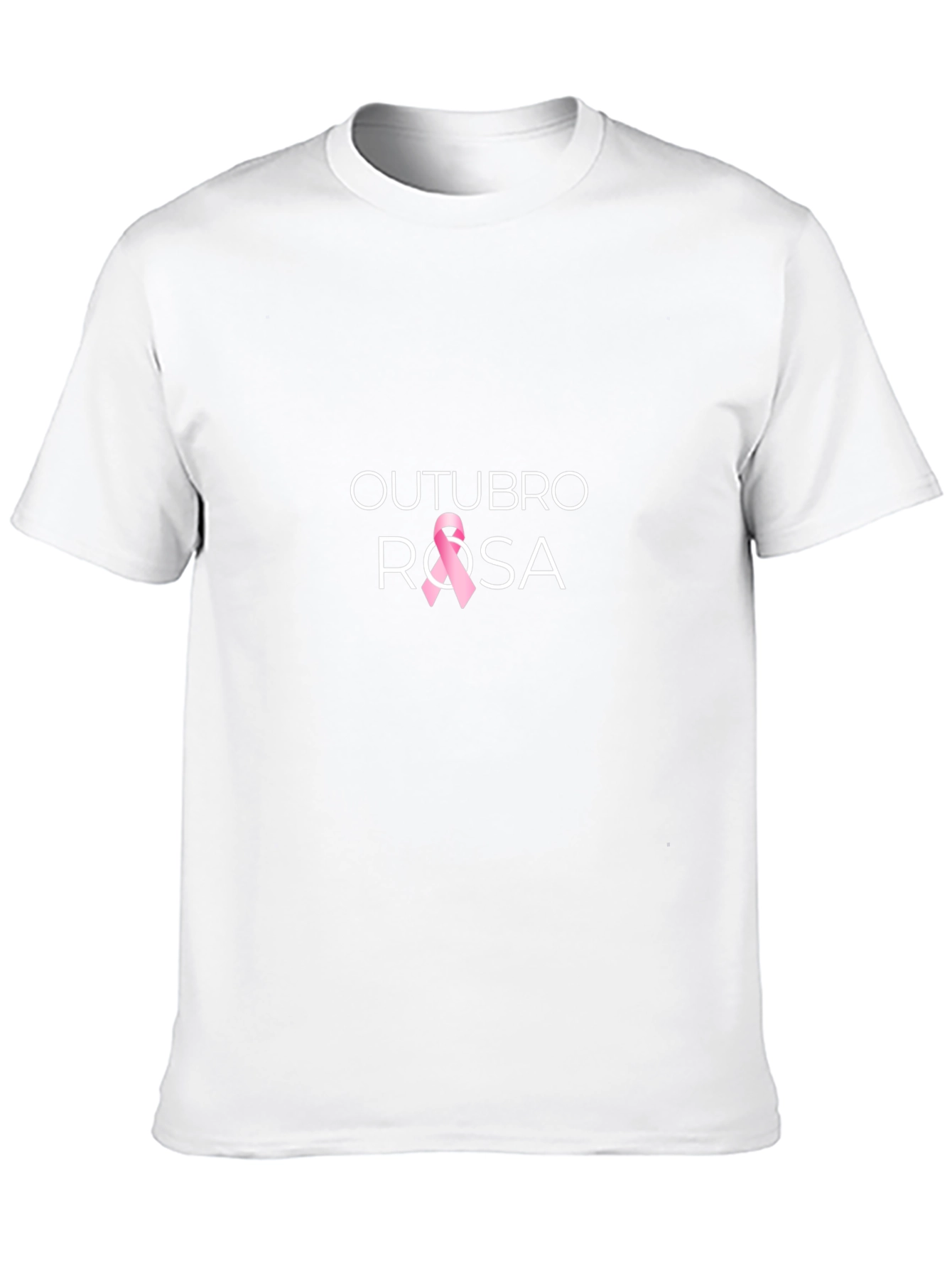 Outubro Rosa Breast Cancer Awareness T-Shirt