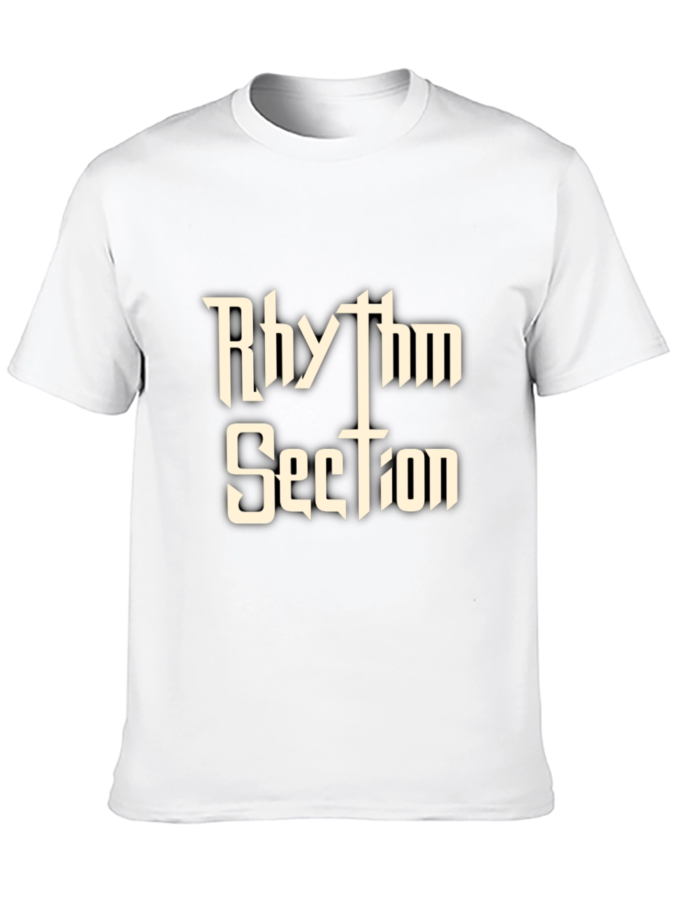 Rhythm Section Graphic Tee - Black Cotton Blend Shirt