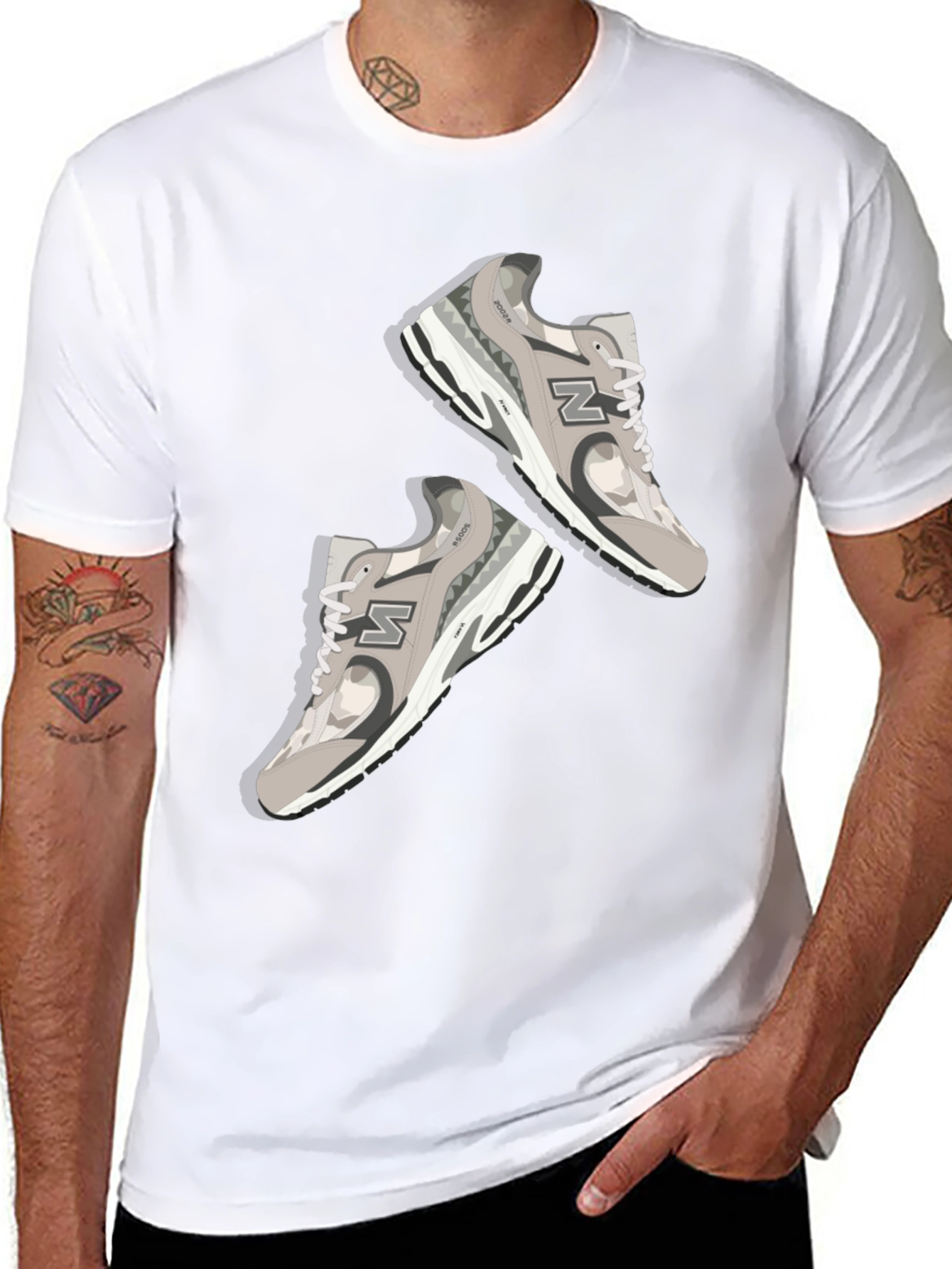 New Balance 2002R T-Shirt: Stylish Sneaker Graphic Tee