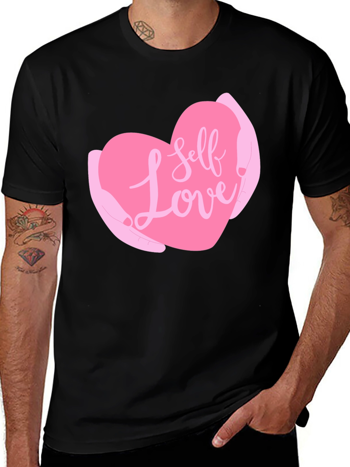 Self Love Heart Graphic T-Shirt