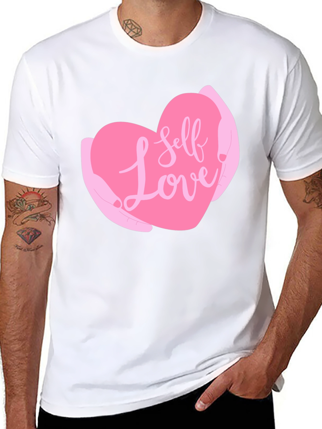 Self Love Heart Graphic T-Shirt