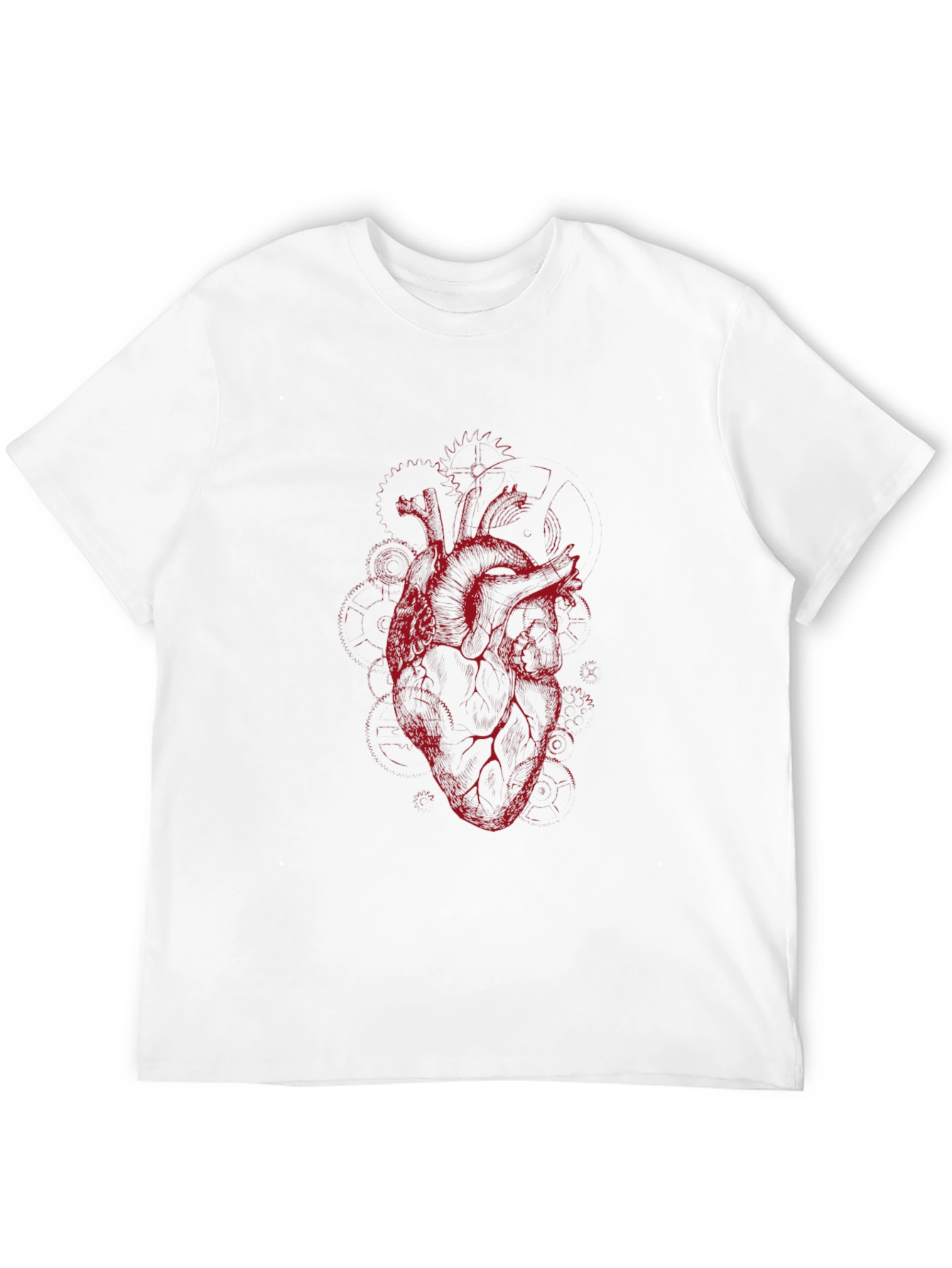 Anatomical Heart Graphic Tee - Black