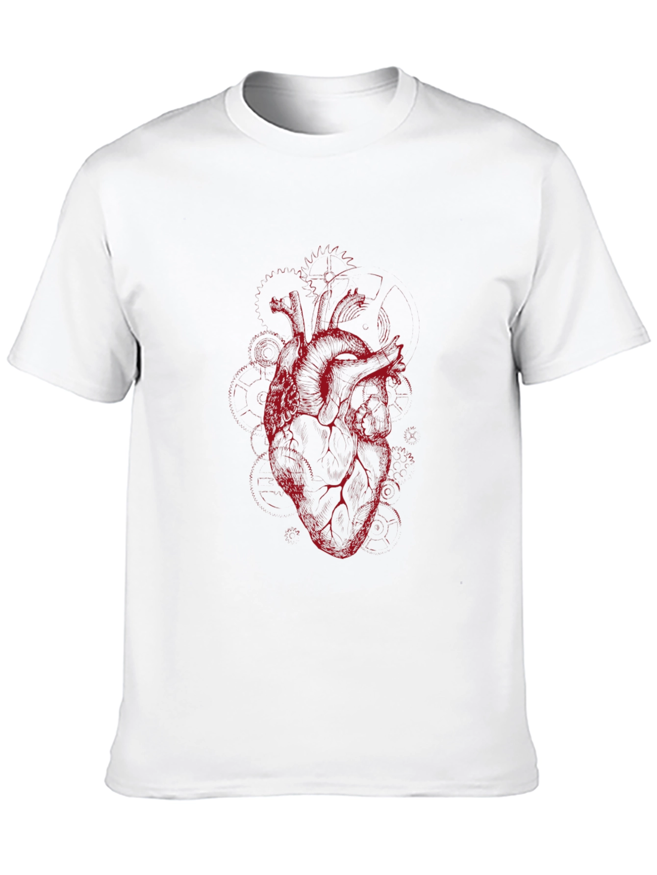 Anatomical Heart Graphic Tee - Black
