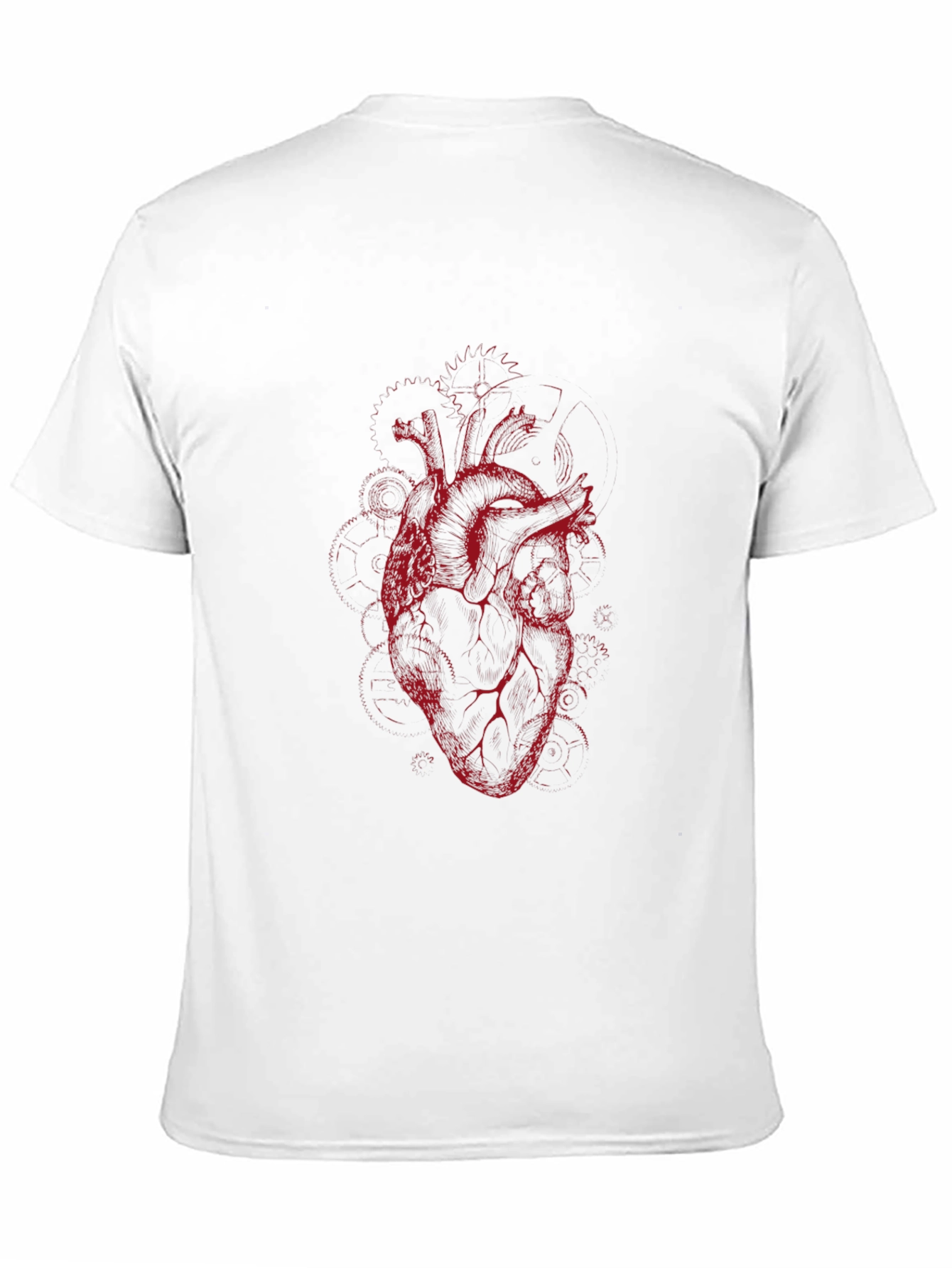 Anatomical Heart Graphic Tee - Black