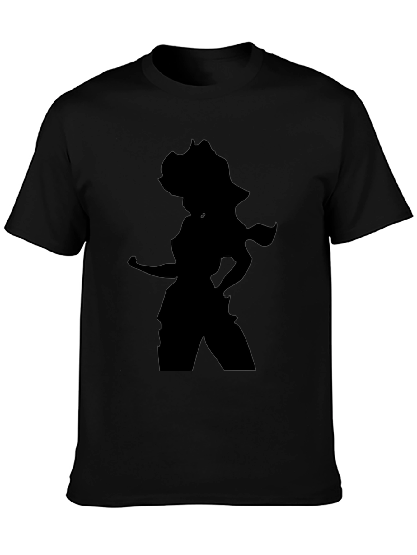 Silhouette Graphic T-Shirt - Black