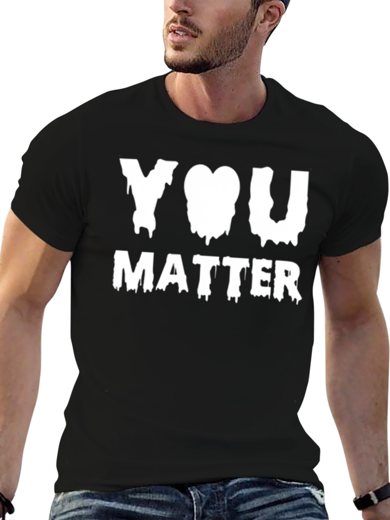 You Matter Graphic Tee - Trendy Comfort