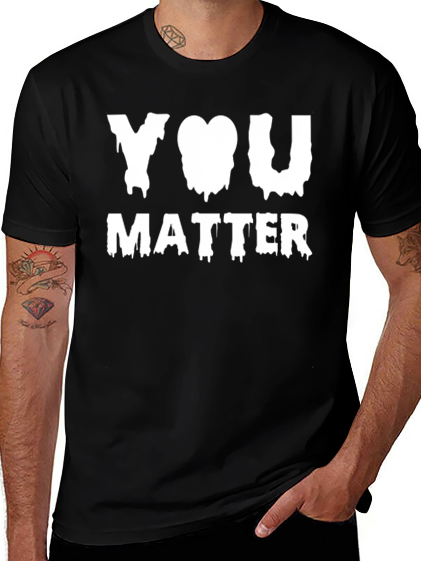You Matter Graphic Tee - Trendy Comfort