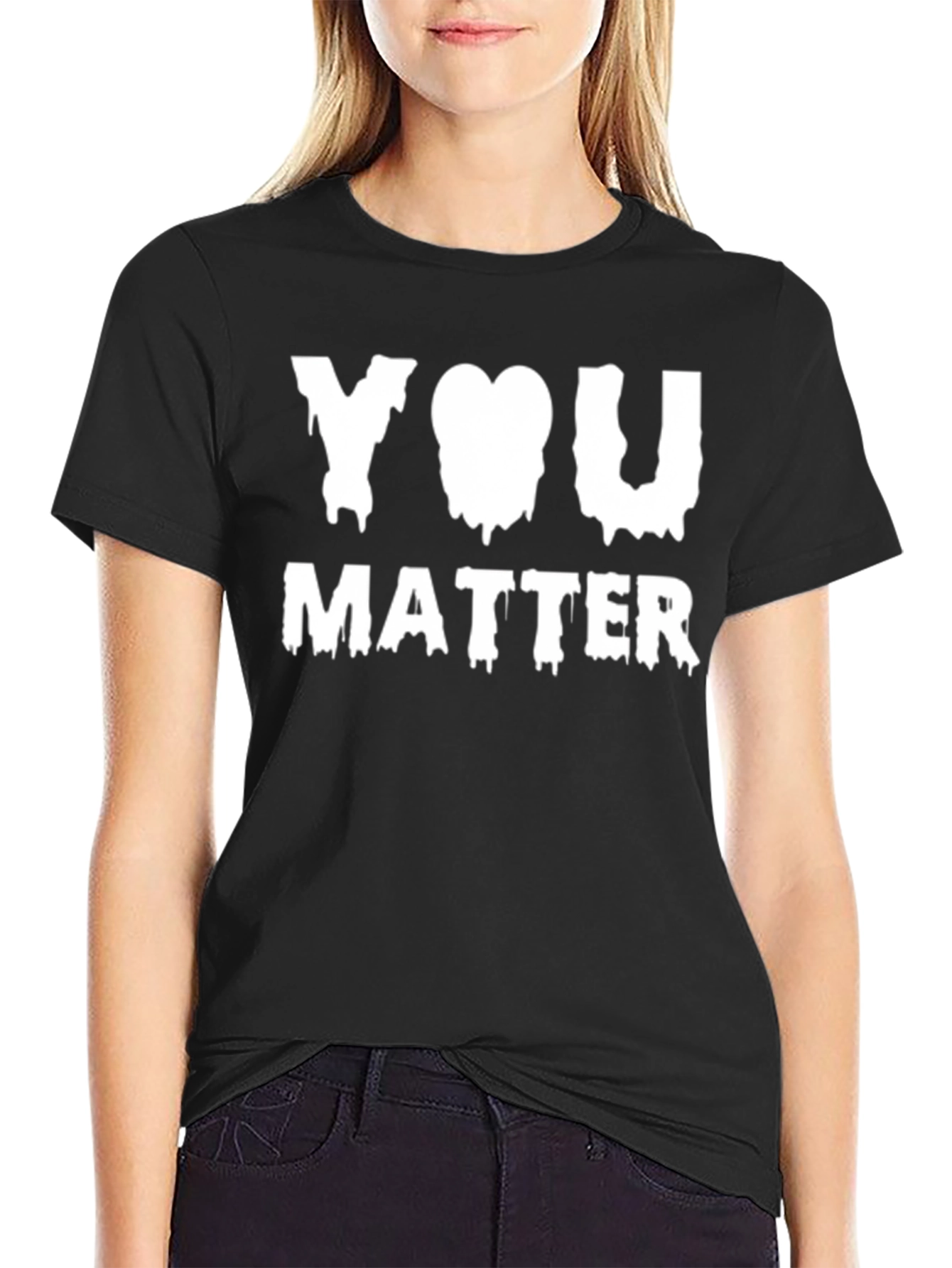 You Matter Graphic Tee - Trendy Comfort