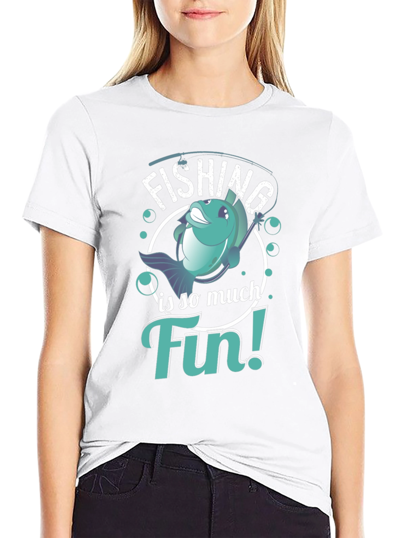 Fishing is so much Fin! T-Shirt