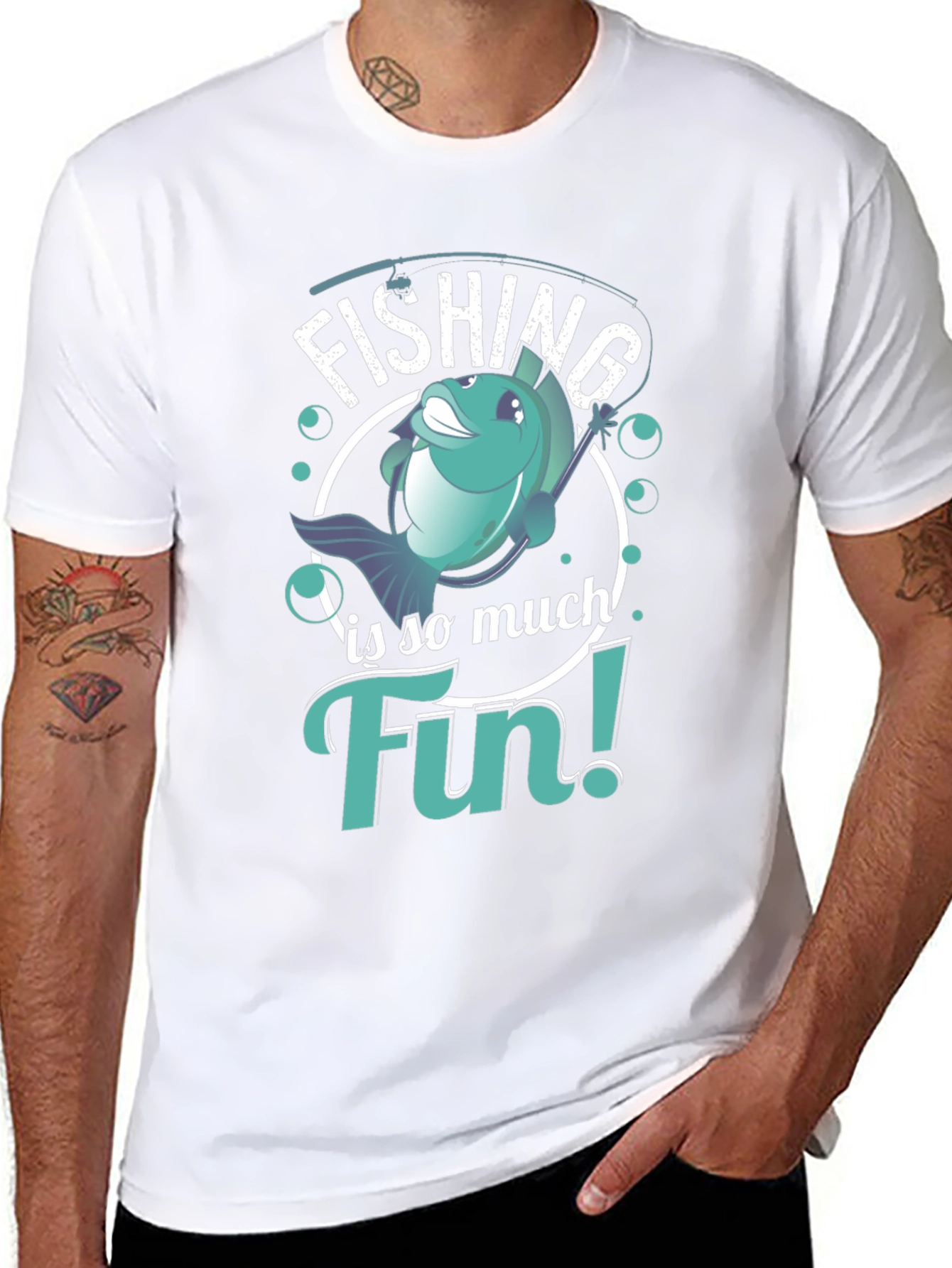 Fishing is so much Fin! T-Shirt