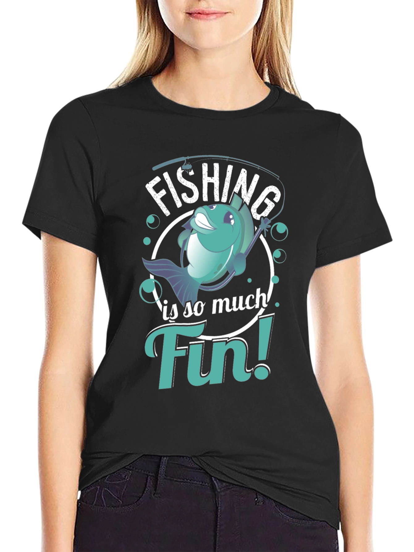 Fishing is so much Fin! T-Shirt
