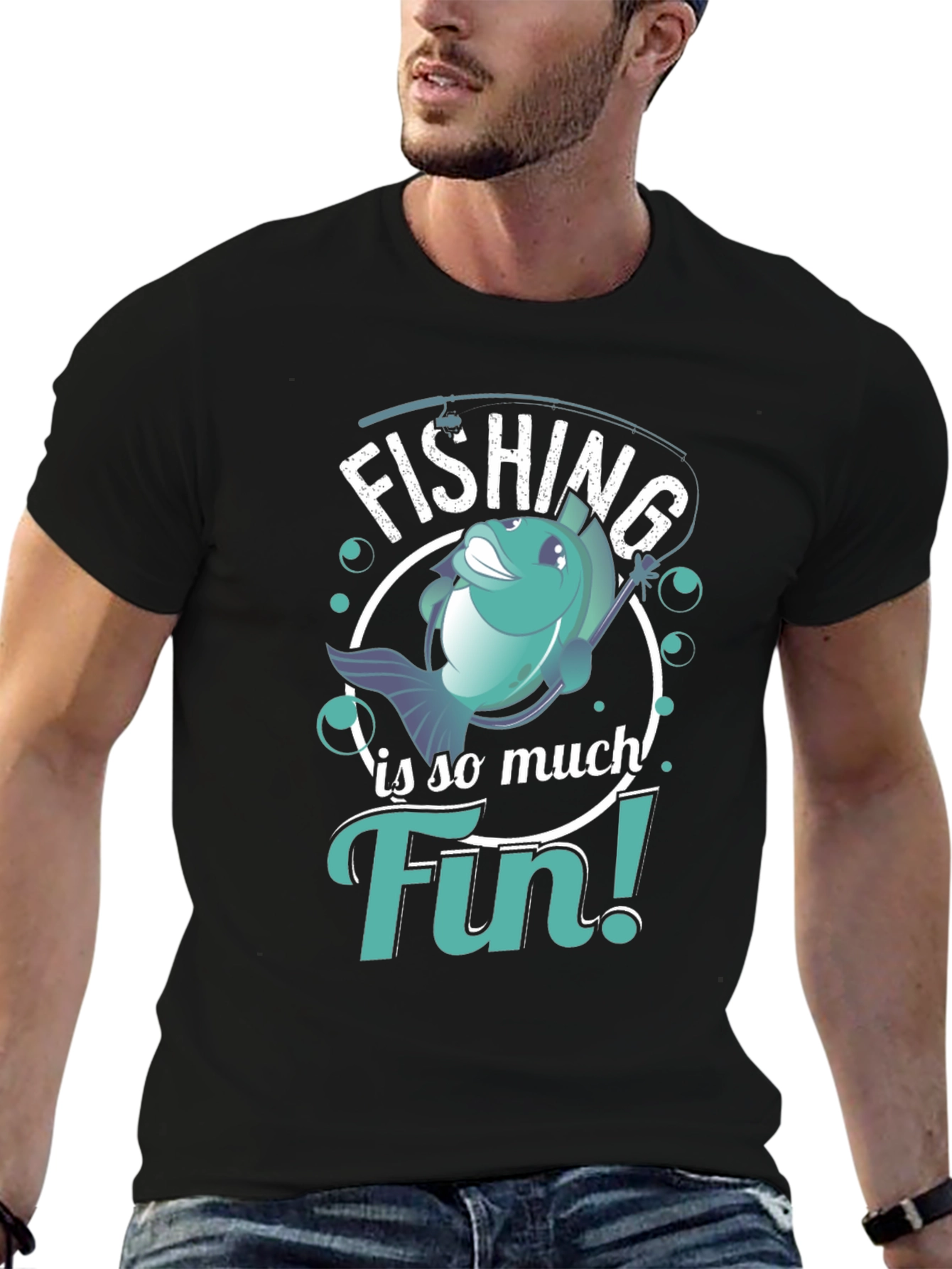 Fishing is so much Fin! T-Shirt