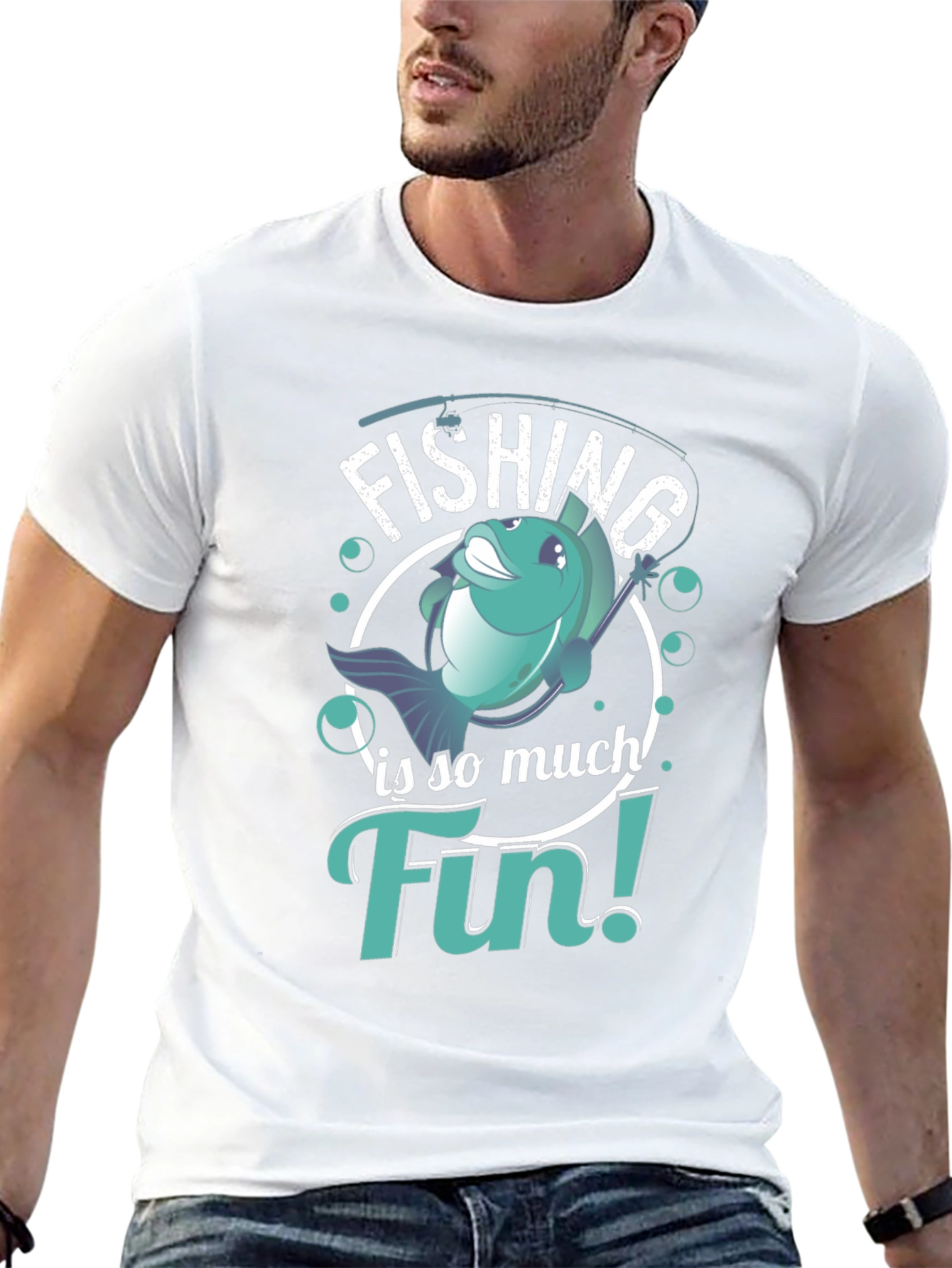 Fishing is so much Fin! T-Shirt