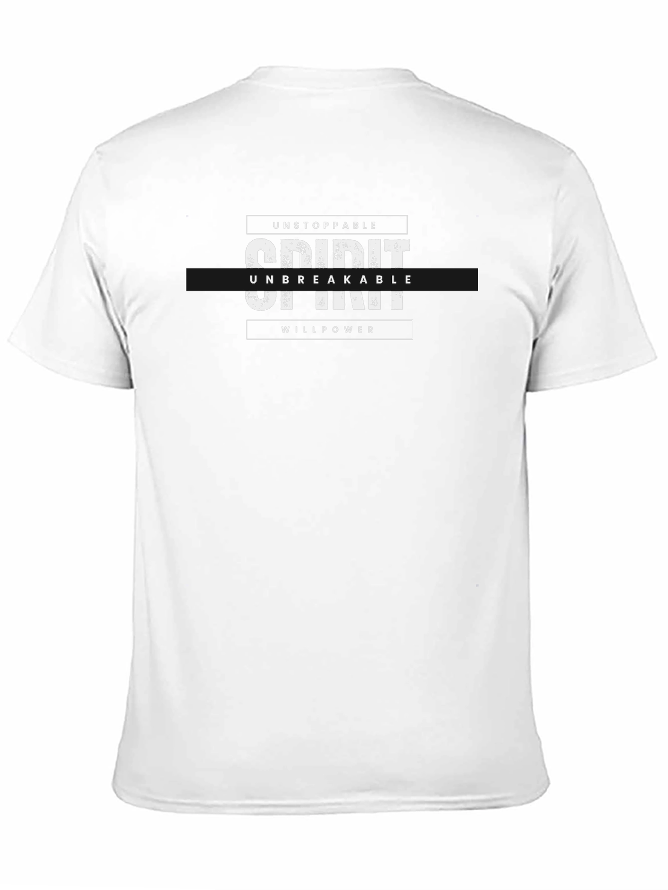 Unstoppable Spirit Black Graphic Tee