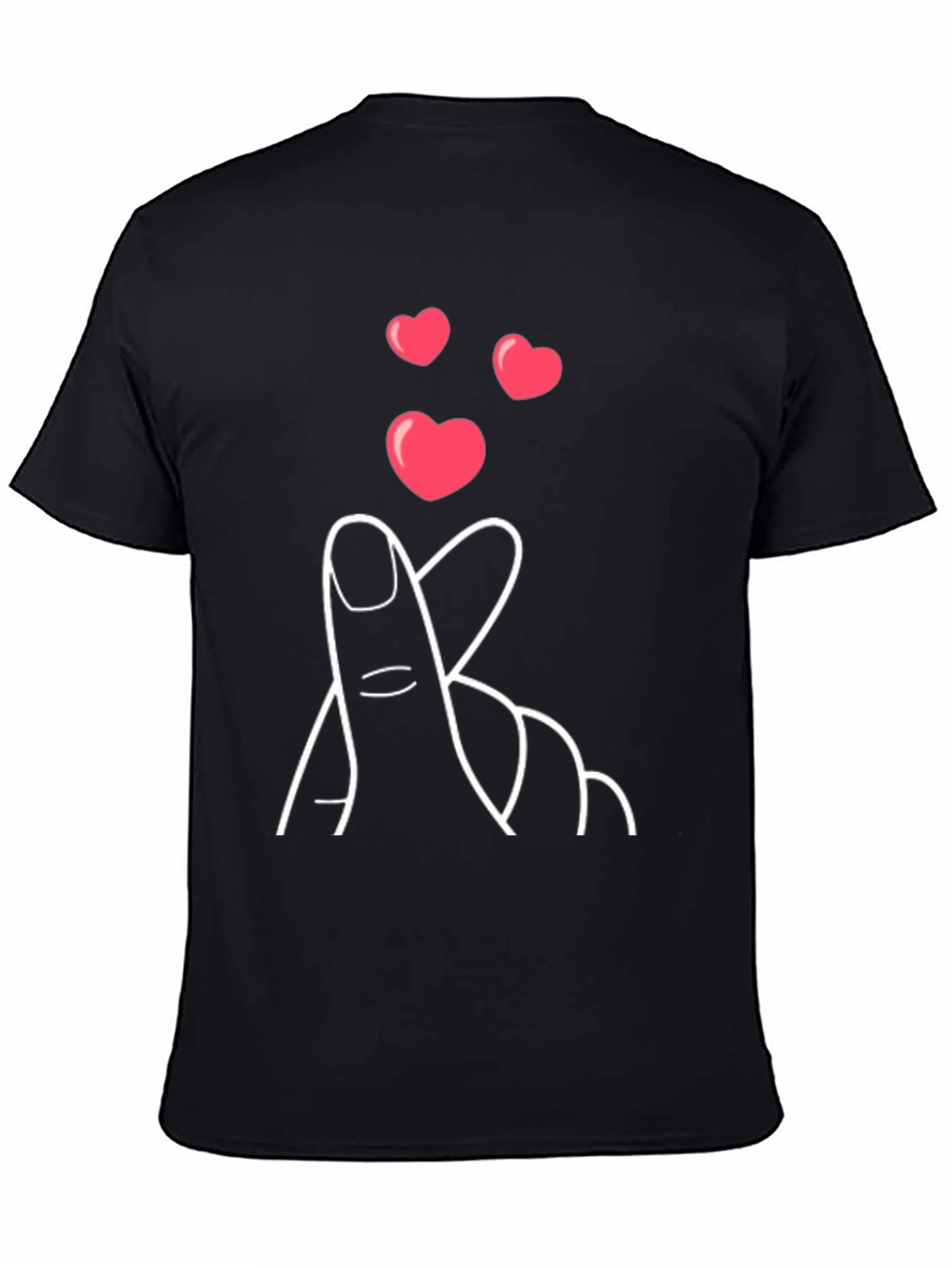 Love Sign T-Shirt - Heart Gesture Tee