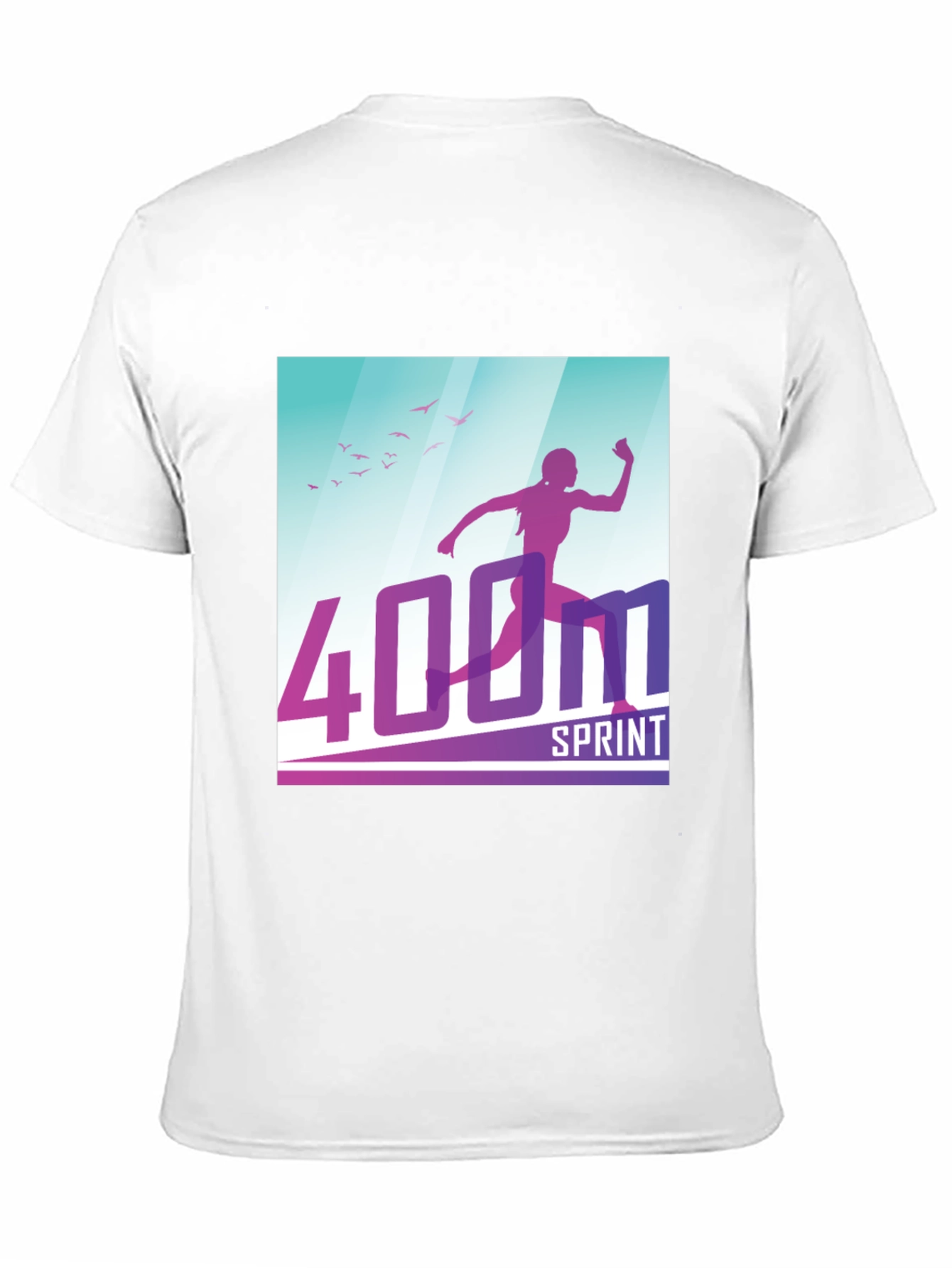 400M Sprint T-Shirt: Athlete Design