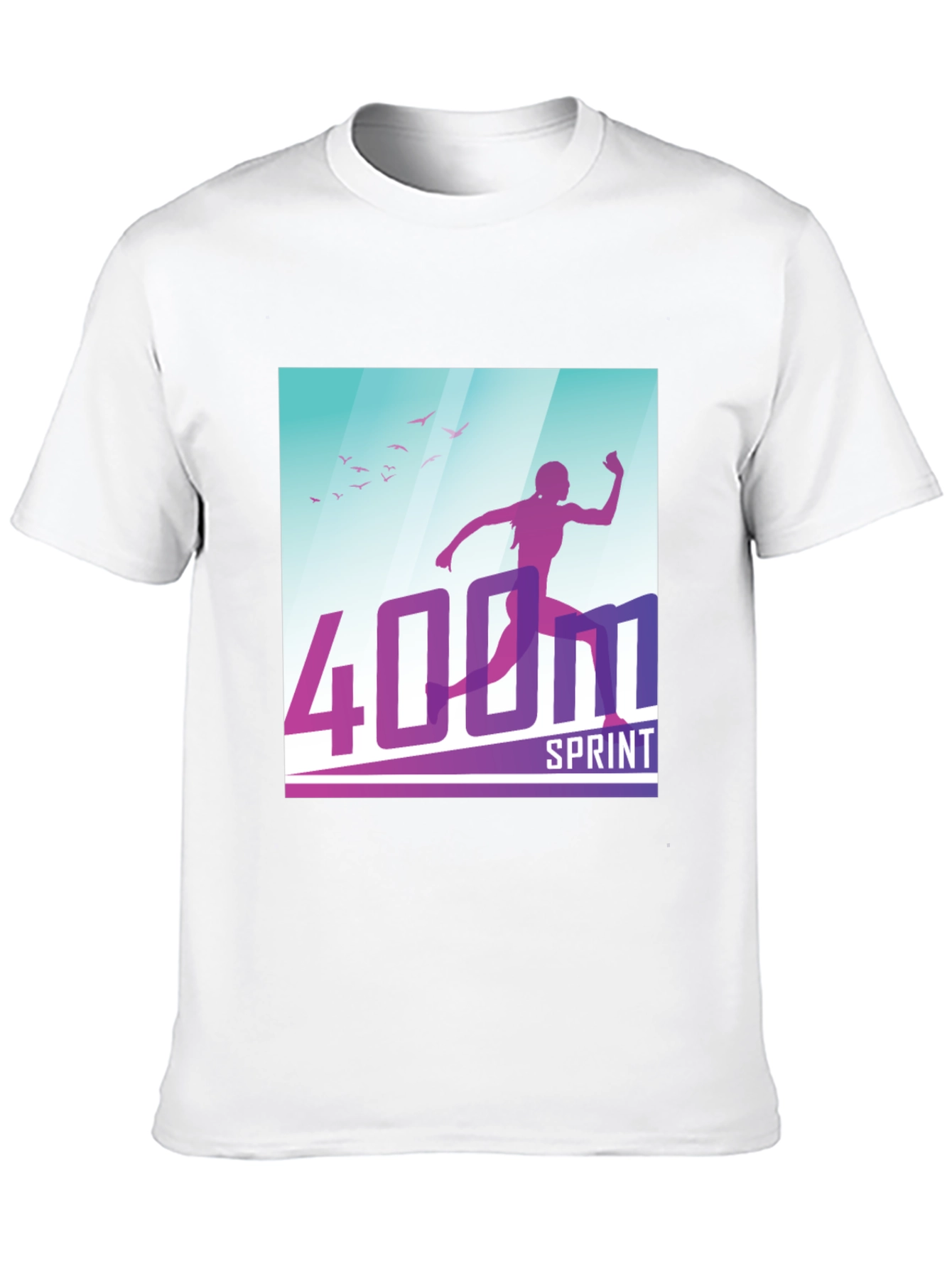 400M Sprint T-Shirt: Athlete Design