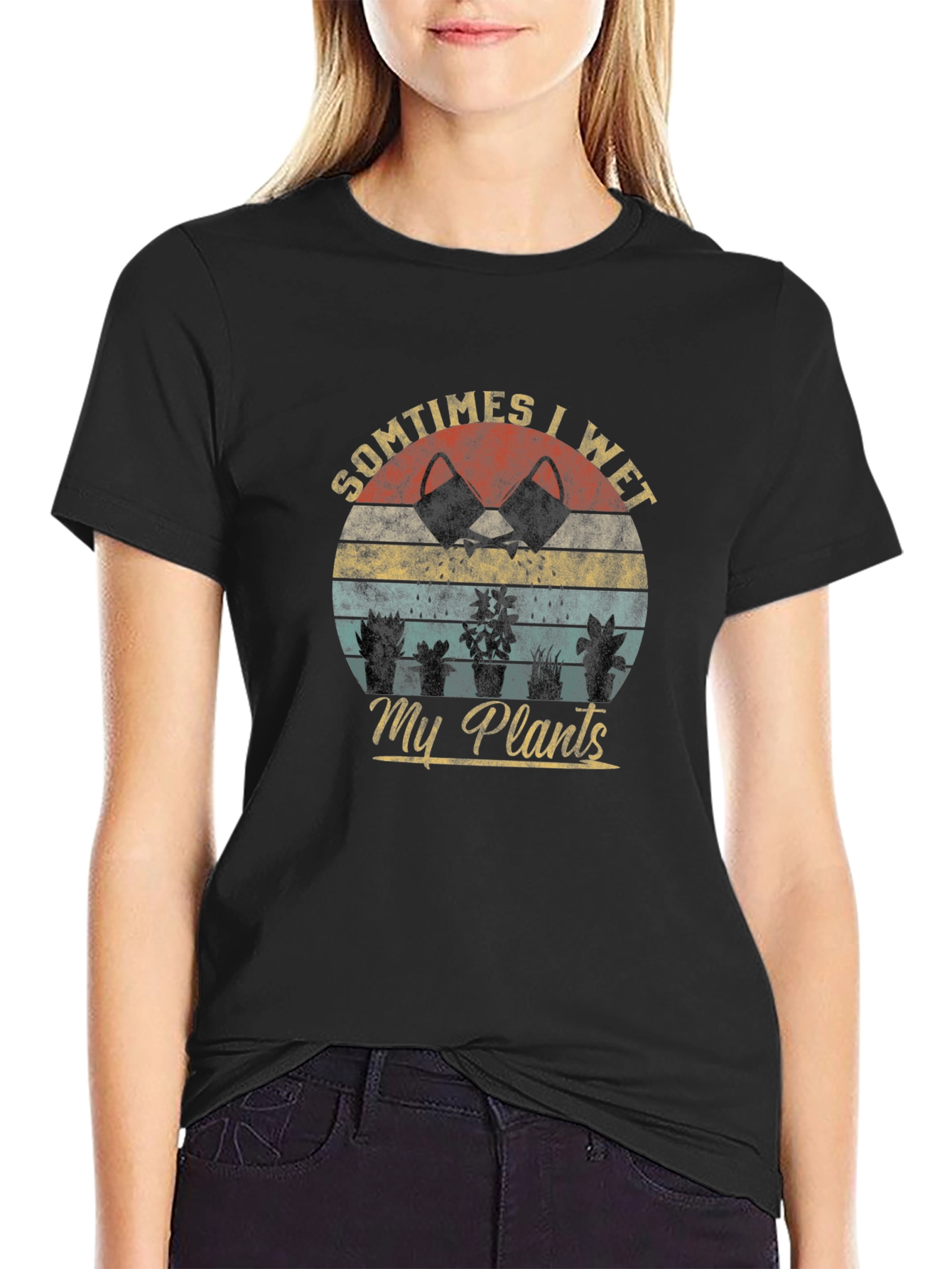 Sometimes I Wet My Plants Graphic Tee