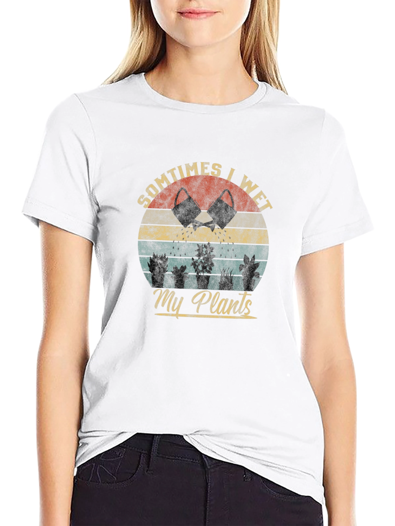 Sometimes I Wet My Plants Graphic Tee