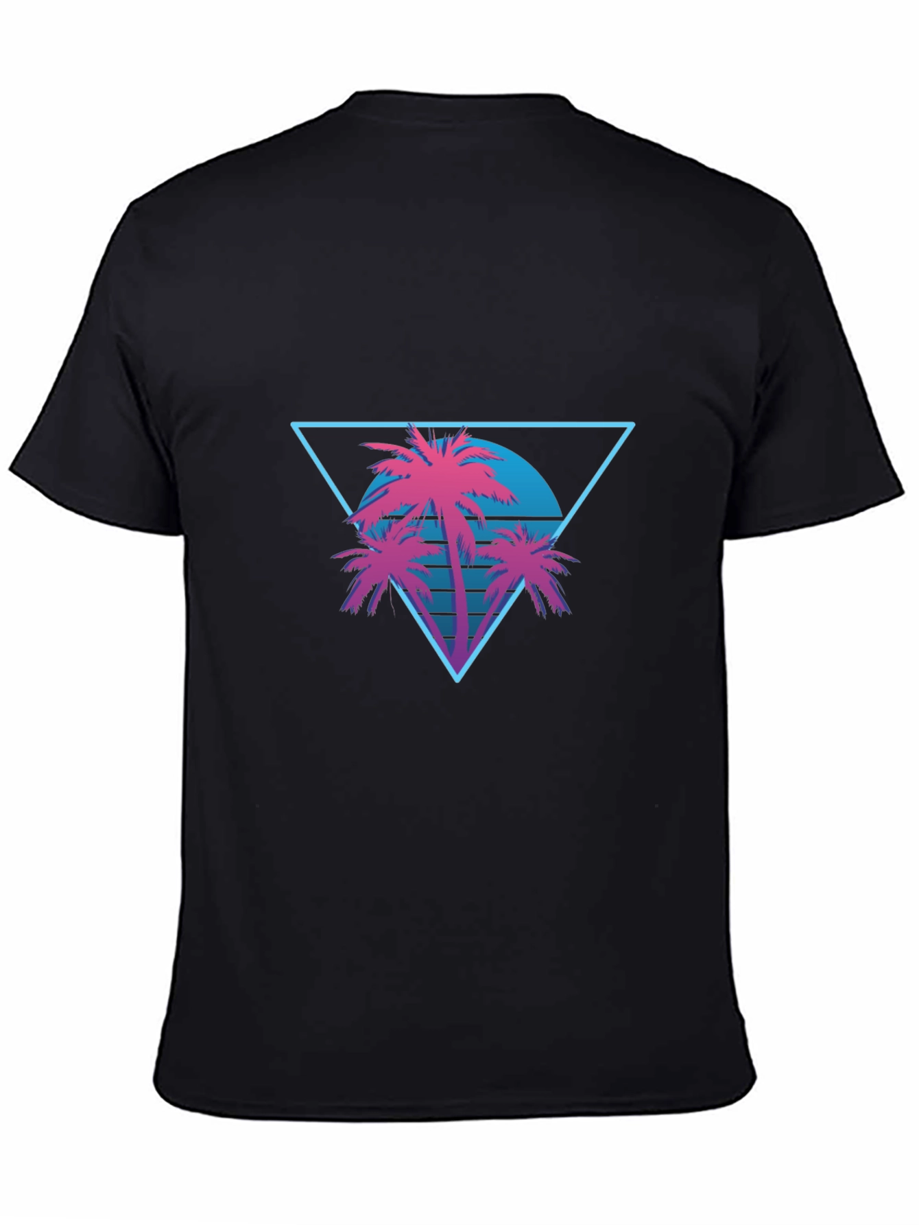 Retro Palm Triangle T-Shirt