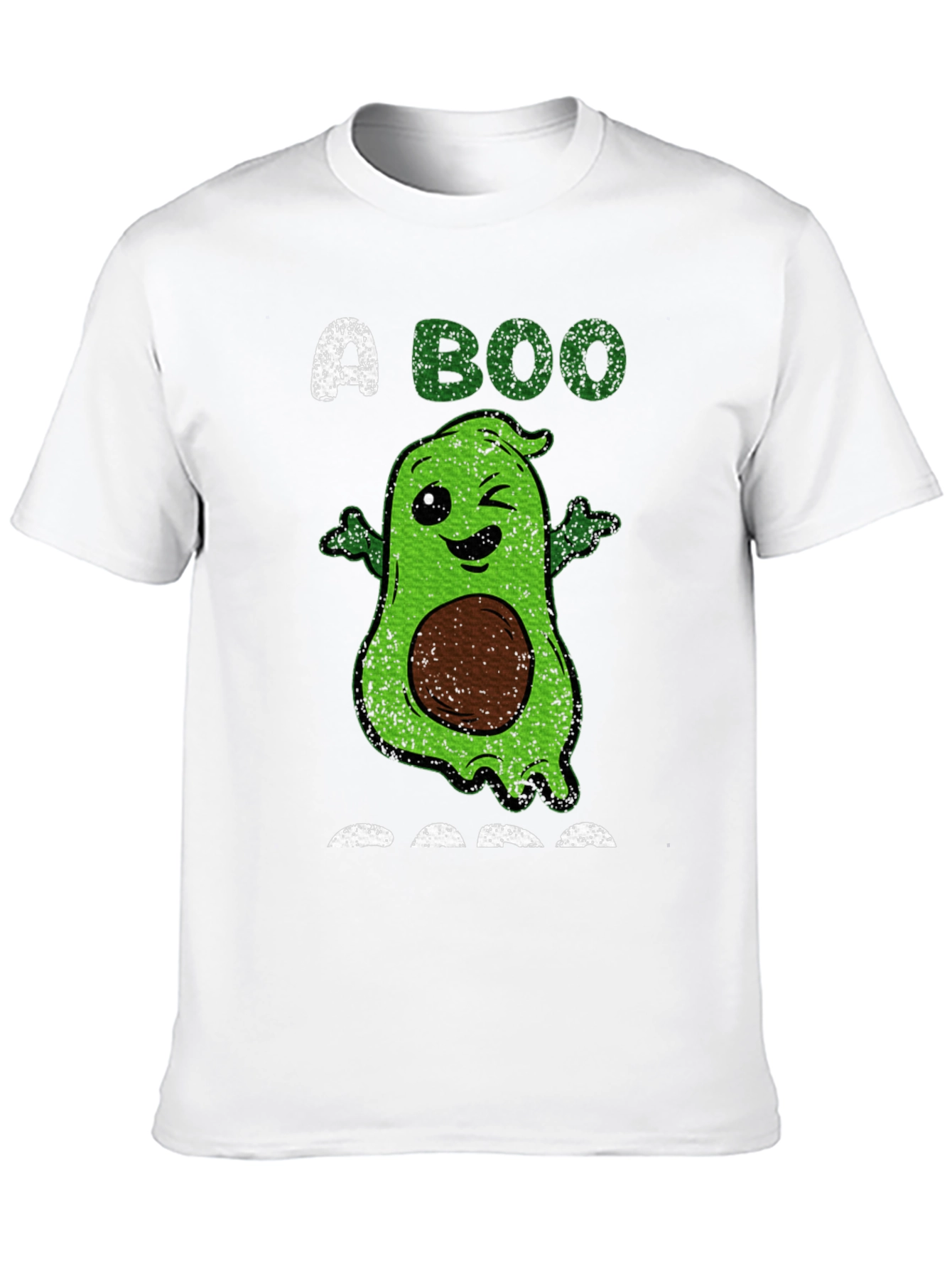 Avocado Ghost T-Shirt: A BOO-licious Halloween Treat!