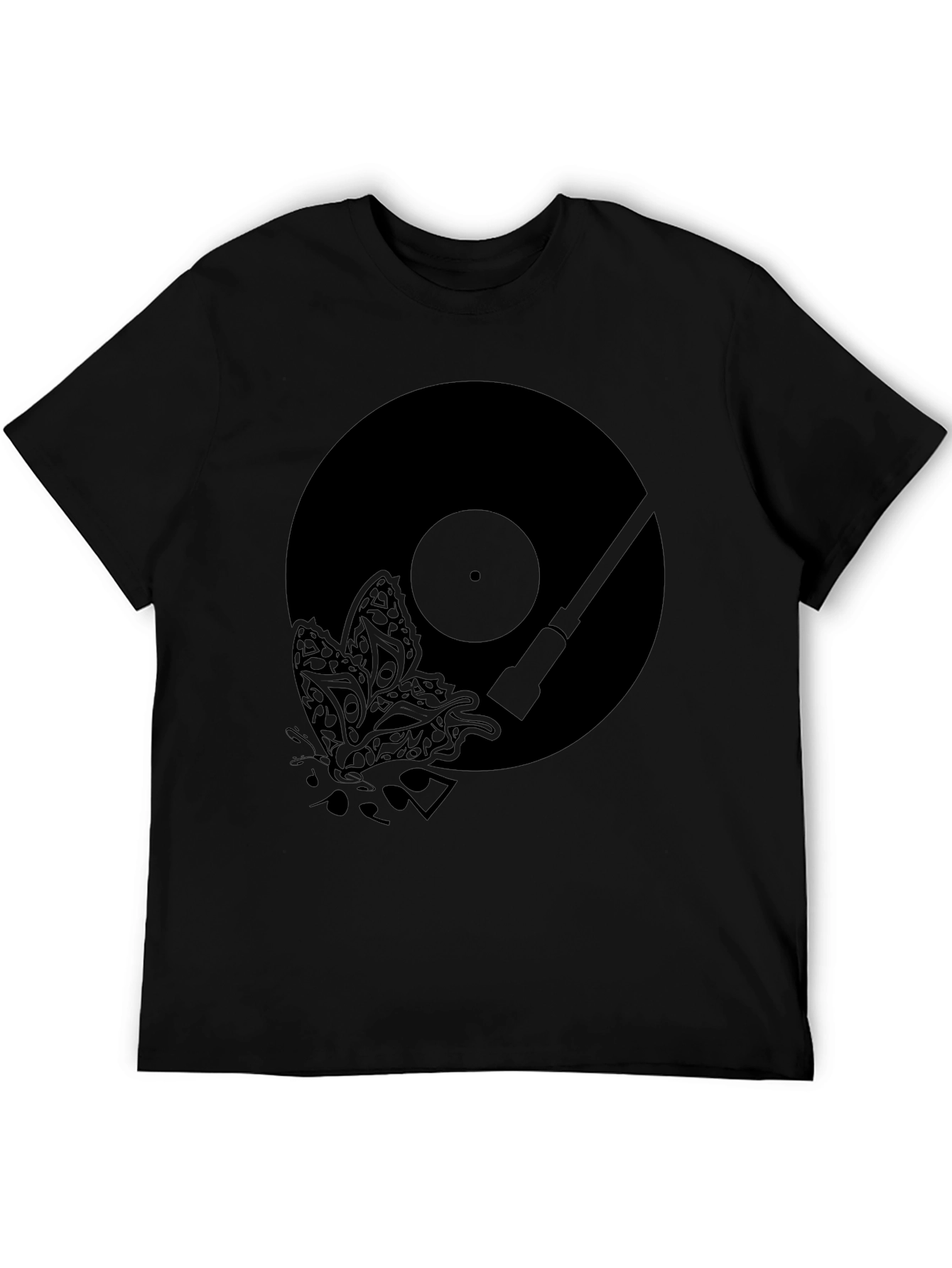 Vinyl Butterfly Graphic T-Shirt