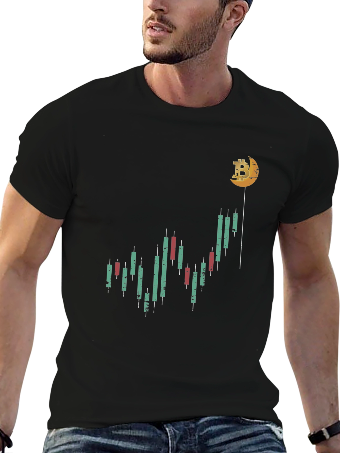 Bitcoin Bull Run T-Shirt - Crypto Trader Apparel