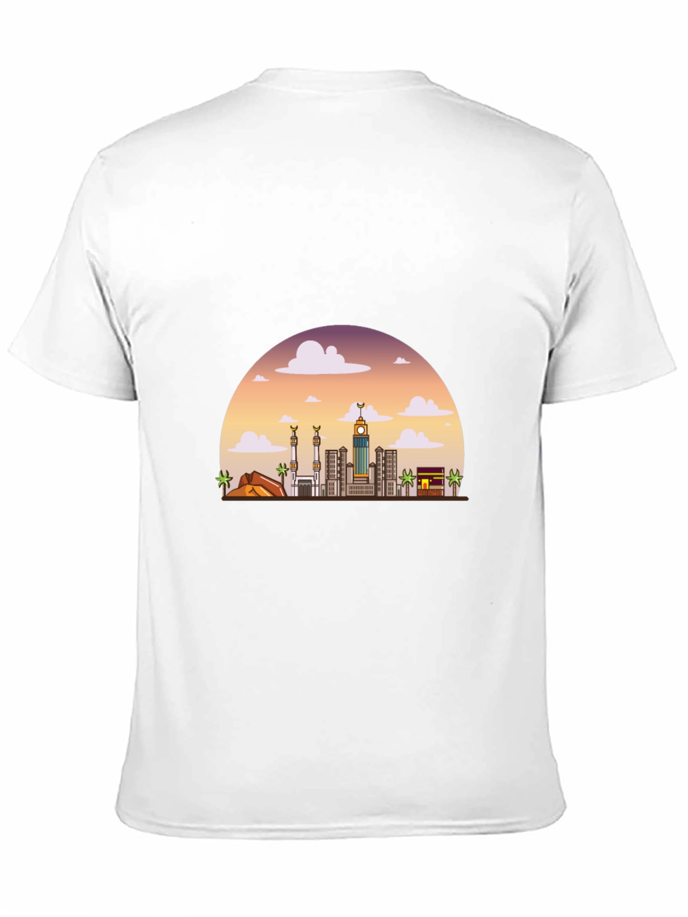 Mens Mecca Skyline Graphic Tee