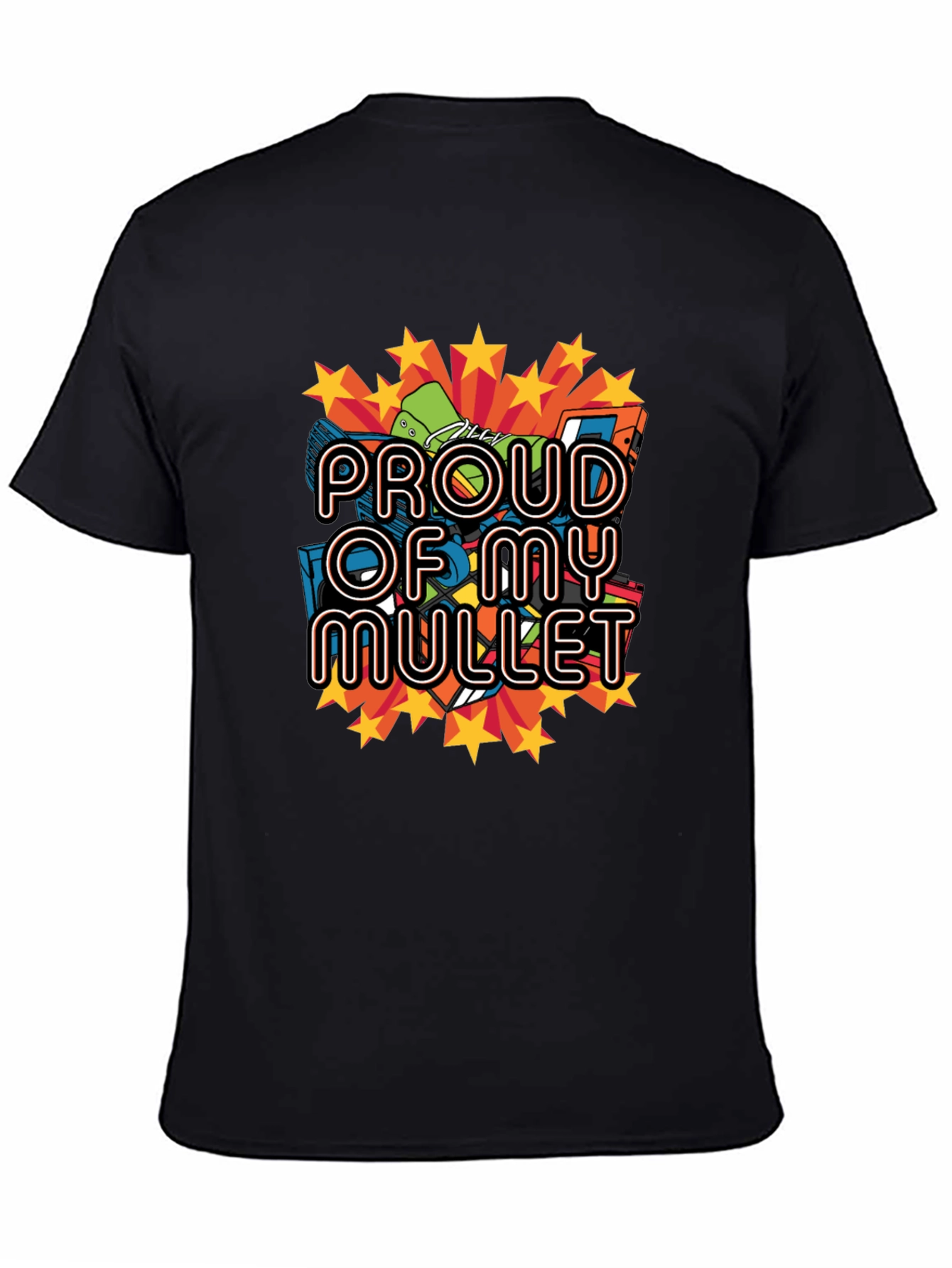 Proud of My Mullet Graphic Tee