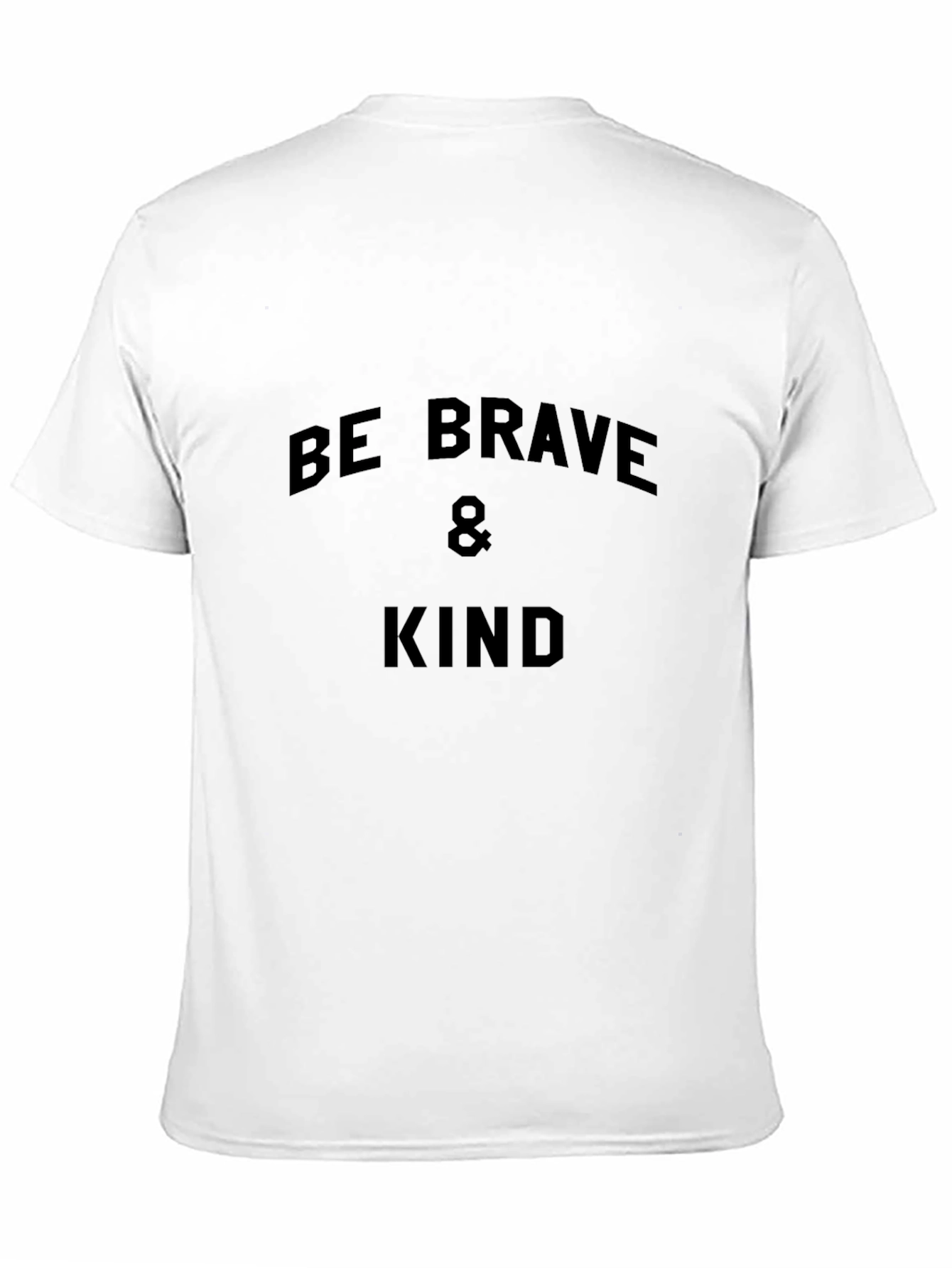 Be Brave & Kind Black Graphic Tee