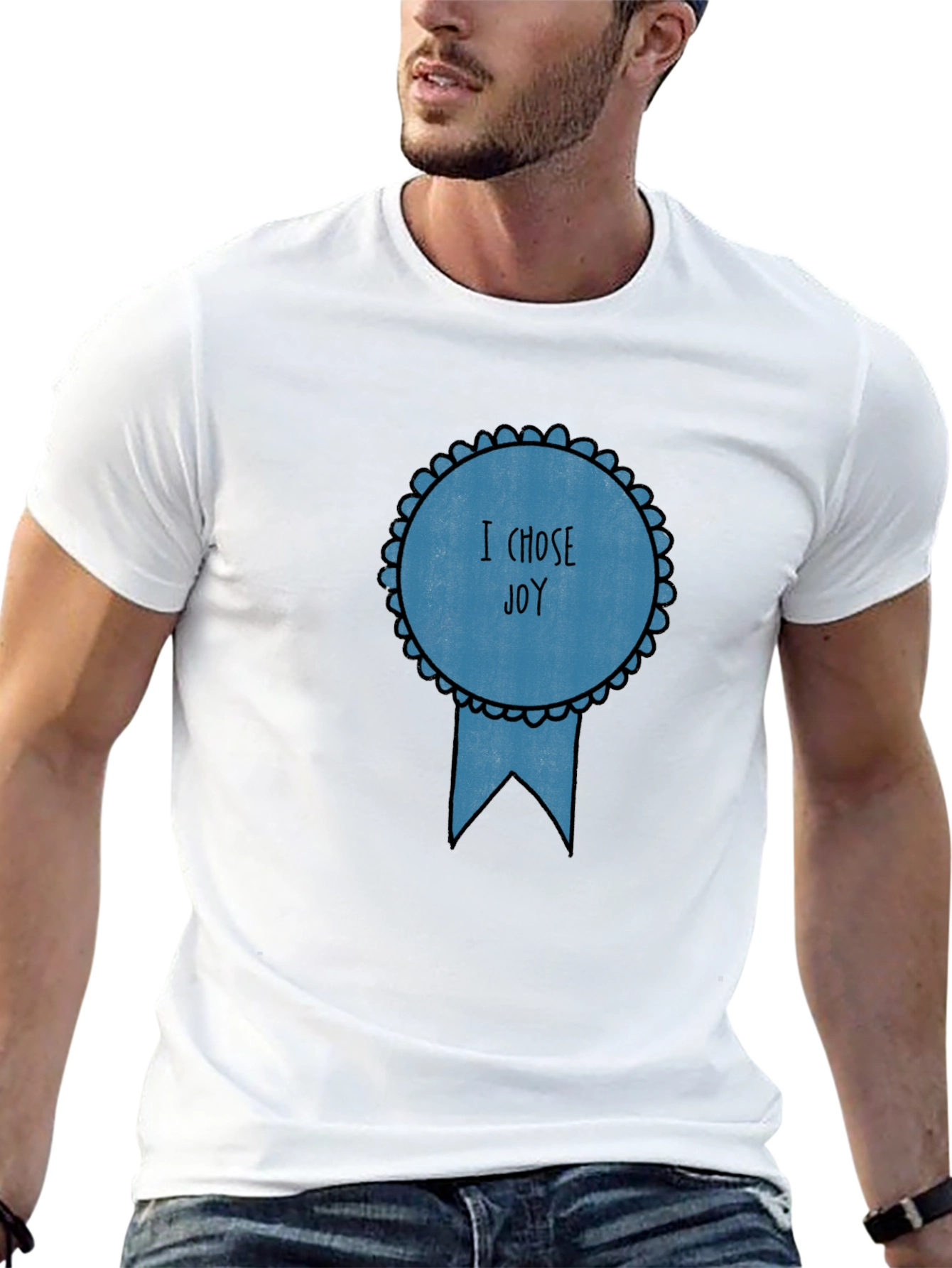 Choose Joy Graphic Tee - Black