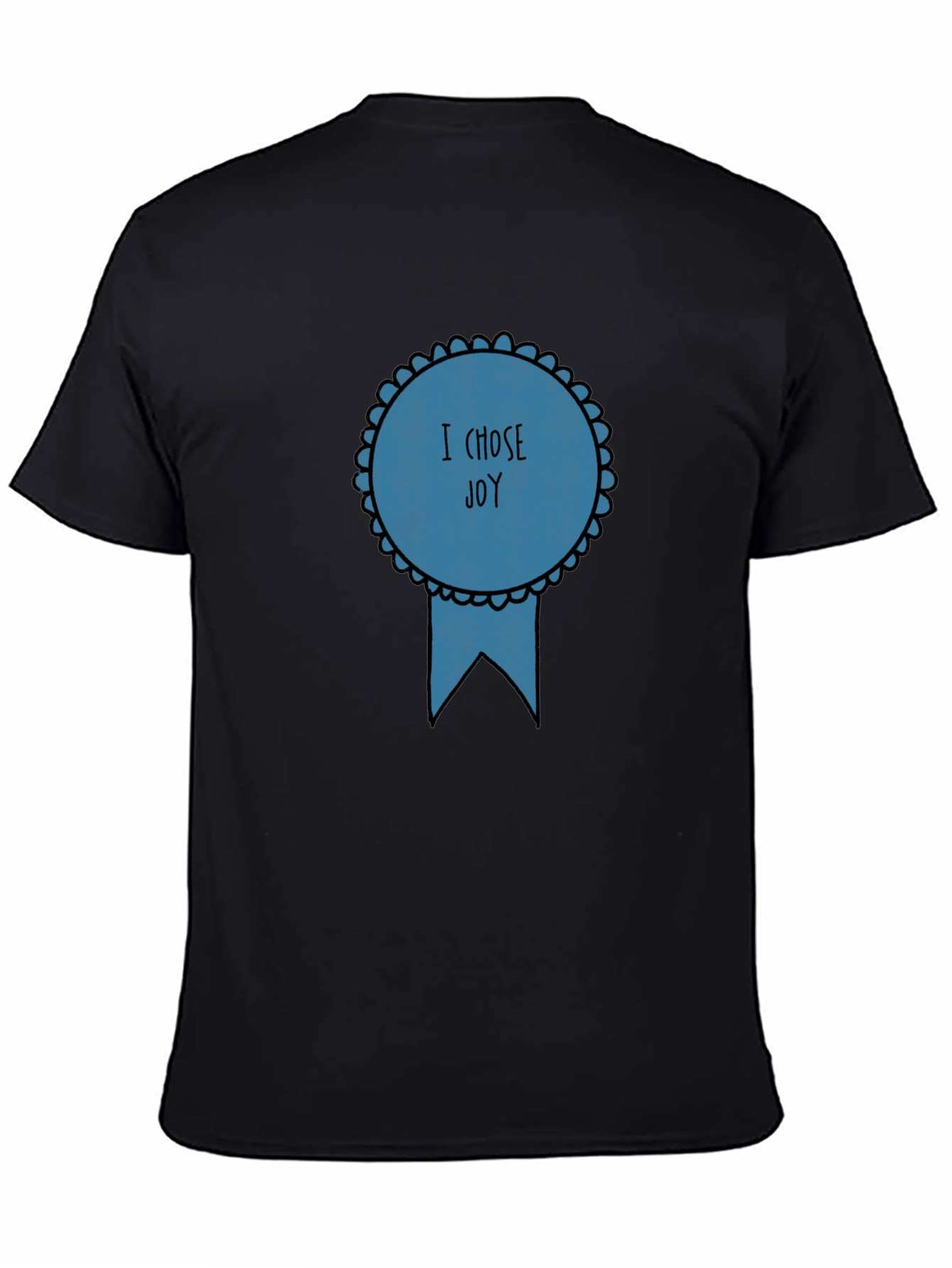 Choose Joy Graphic Tee - Black