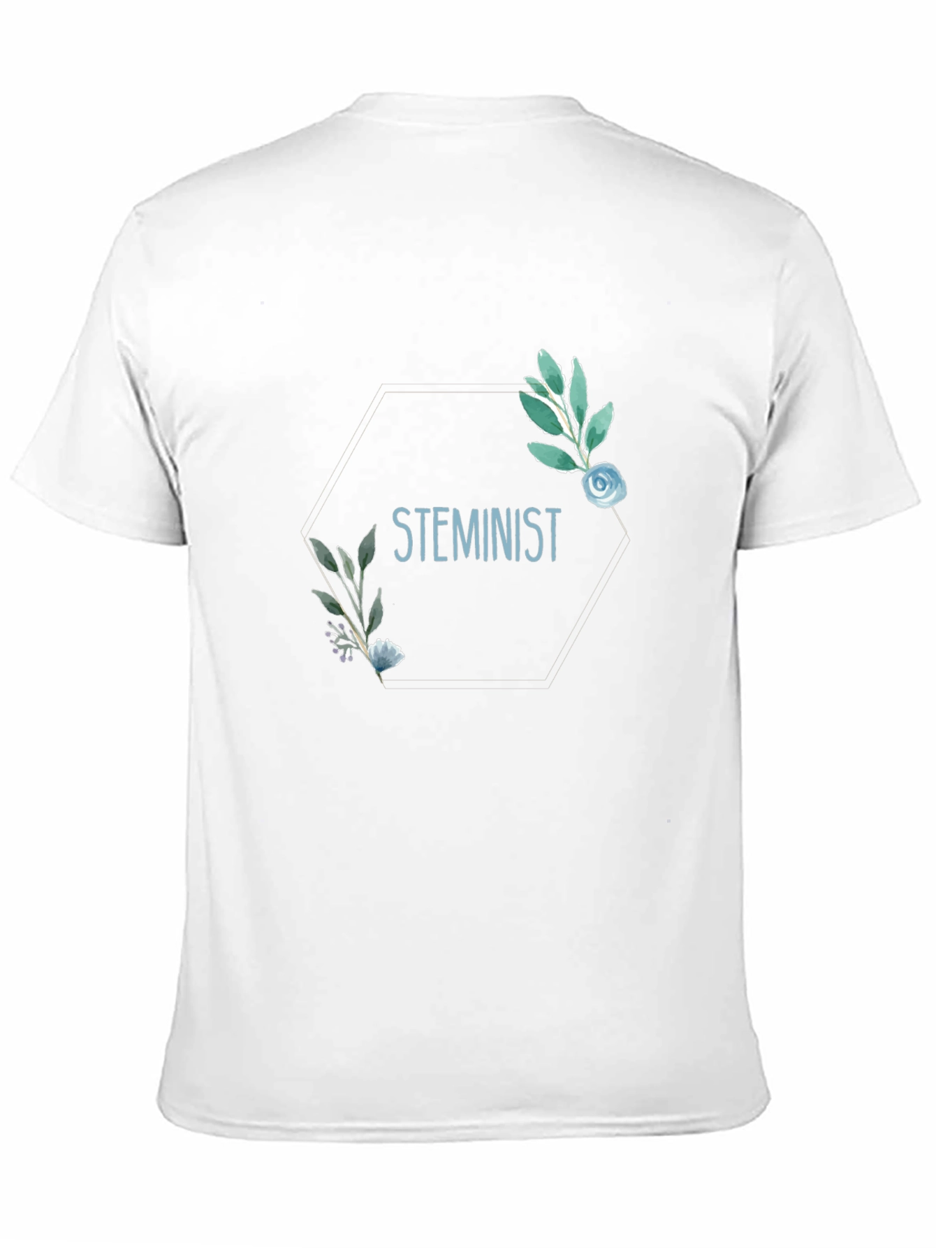 STEMinist Floral Graphic T-Shirt - Science Feminist Tee
