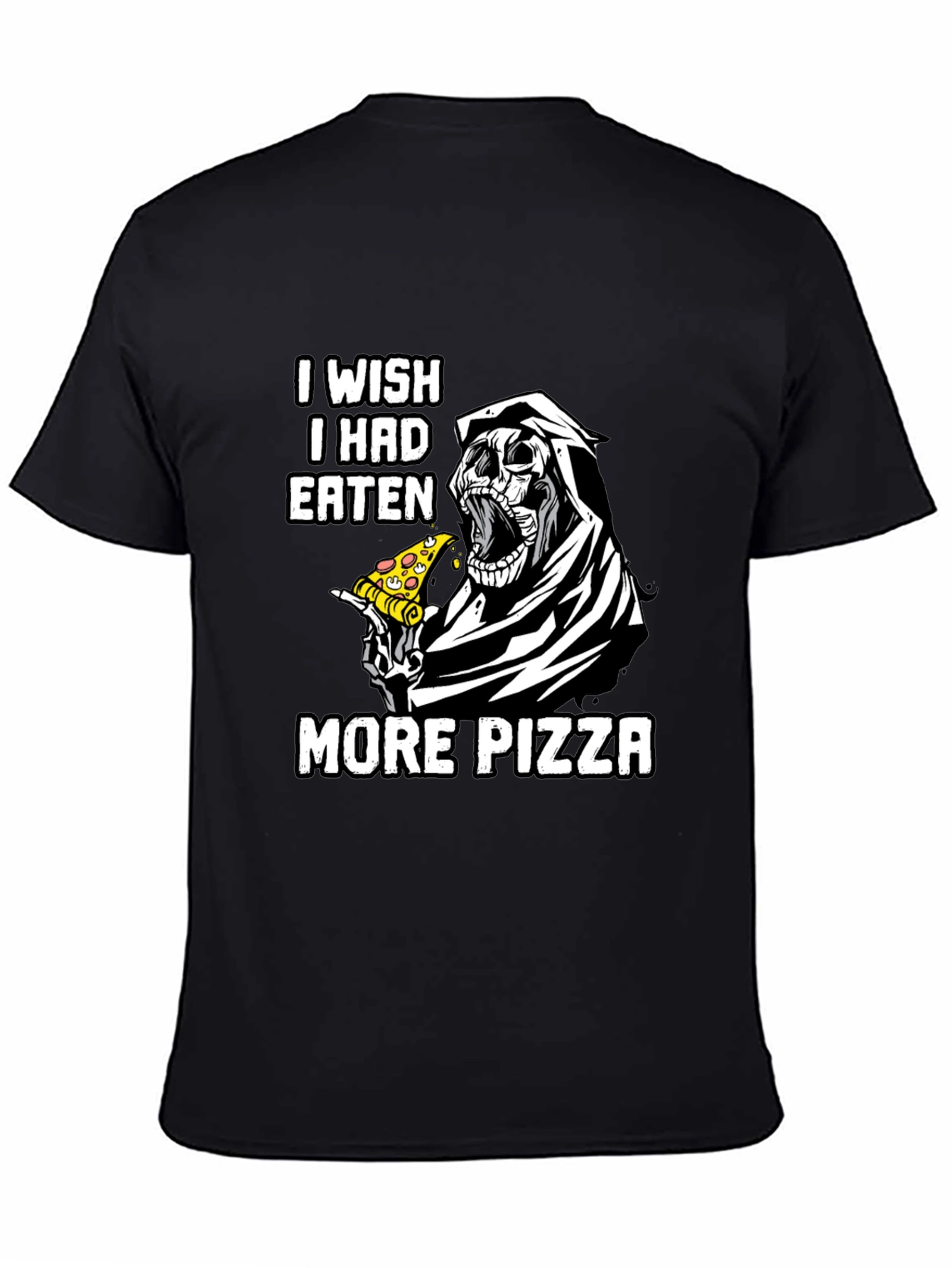 I Wish I Had Eaten More Pizza T-Shirt