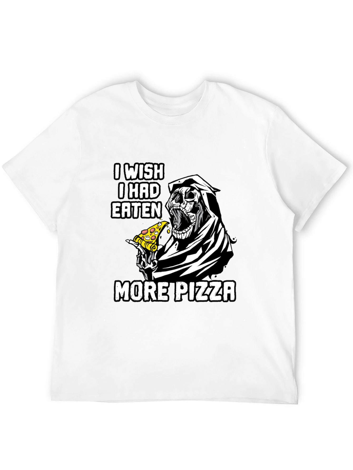 I Wish I Had Eaten More Pizza T-Shirt