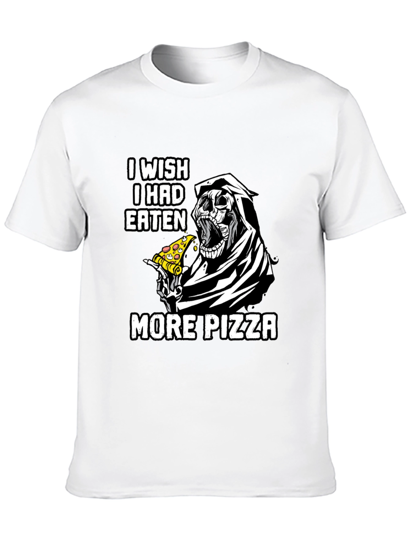 I Wish I Had Eaten More Pizza T-Shirt