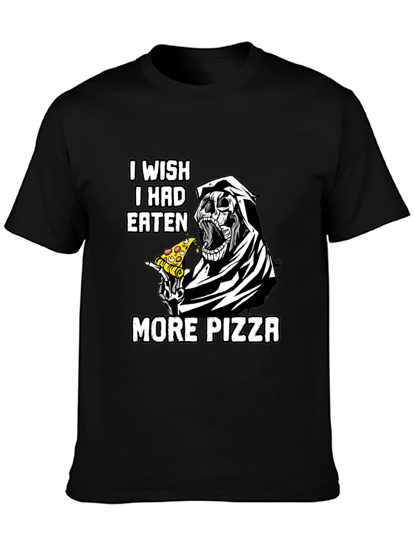 I Wish I Had Eaten More Pizza T-Shirt
