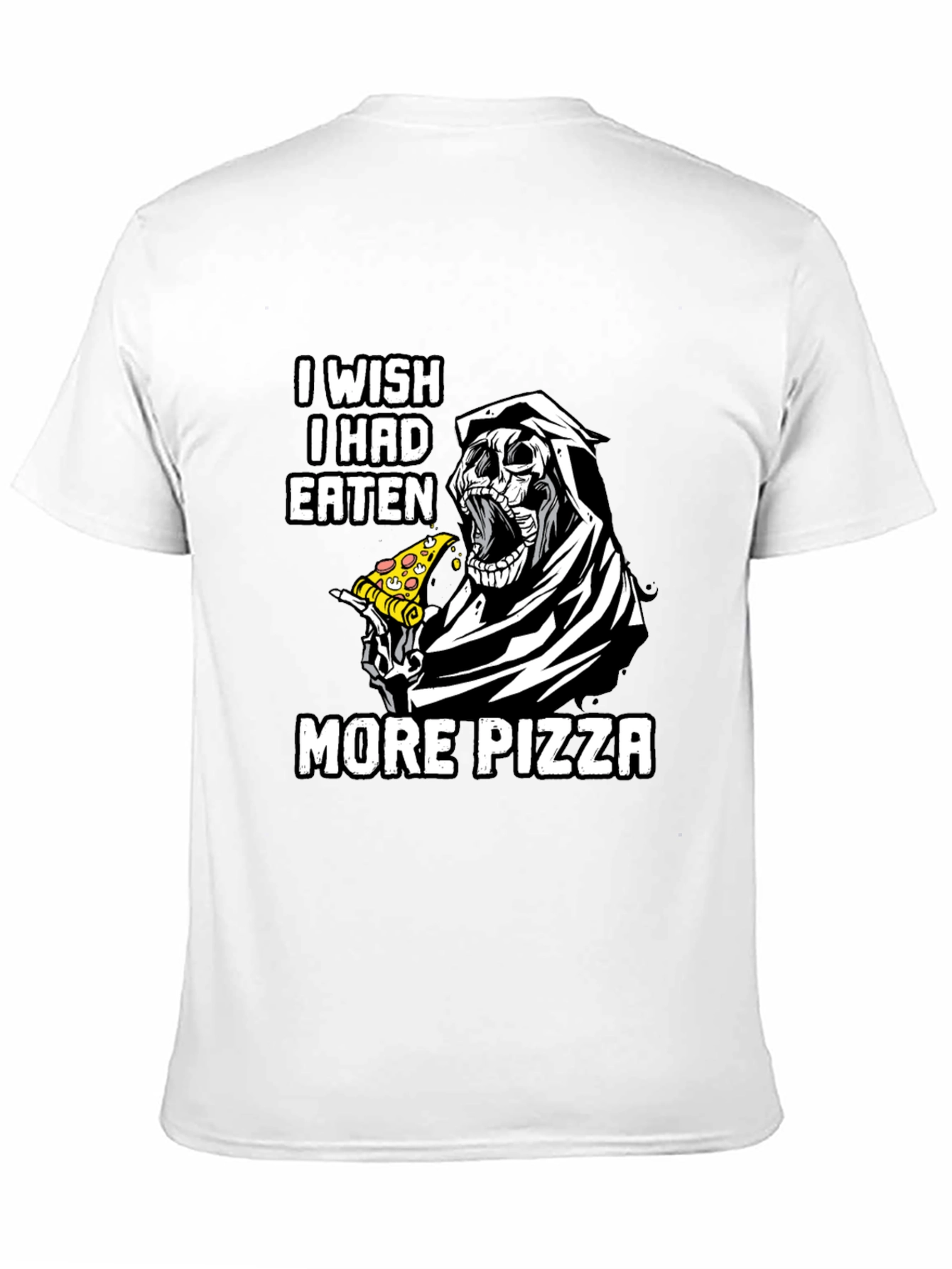 I Wish I Had Eaten More Pizza T-Shirt