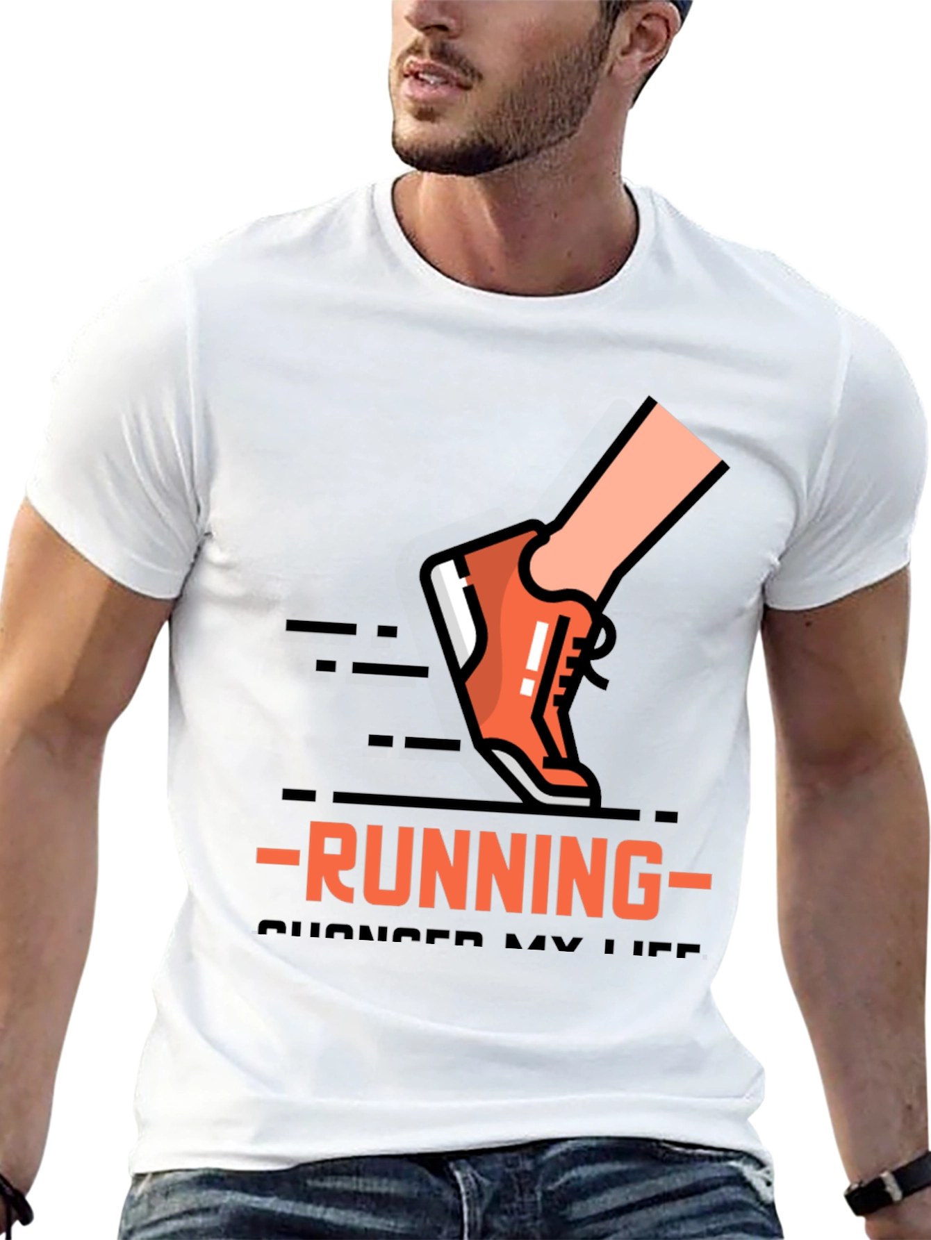 Running Changed My Life Graphic Tee