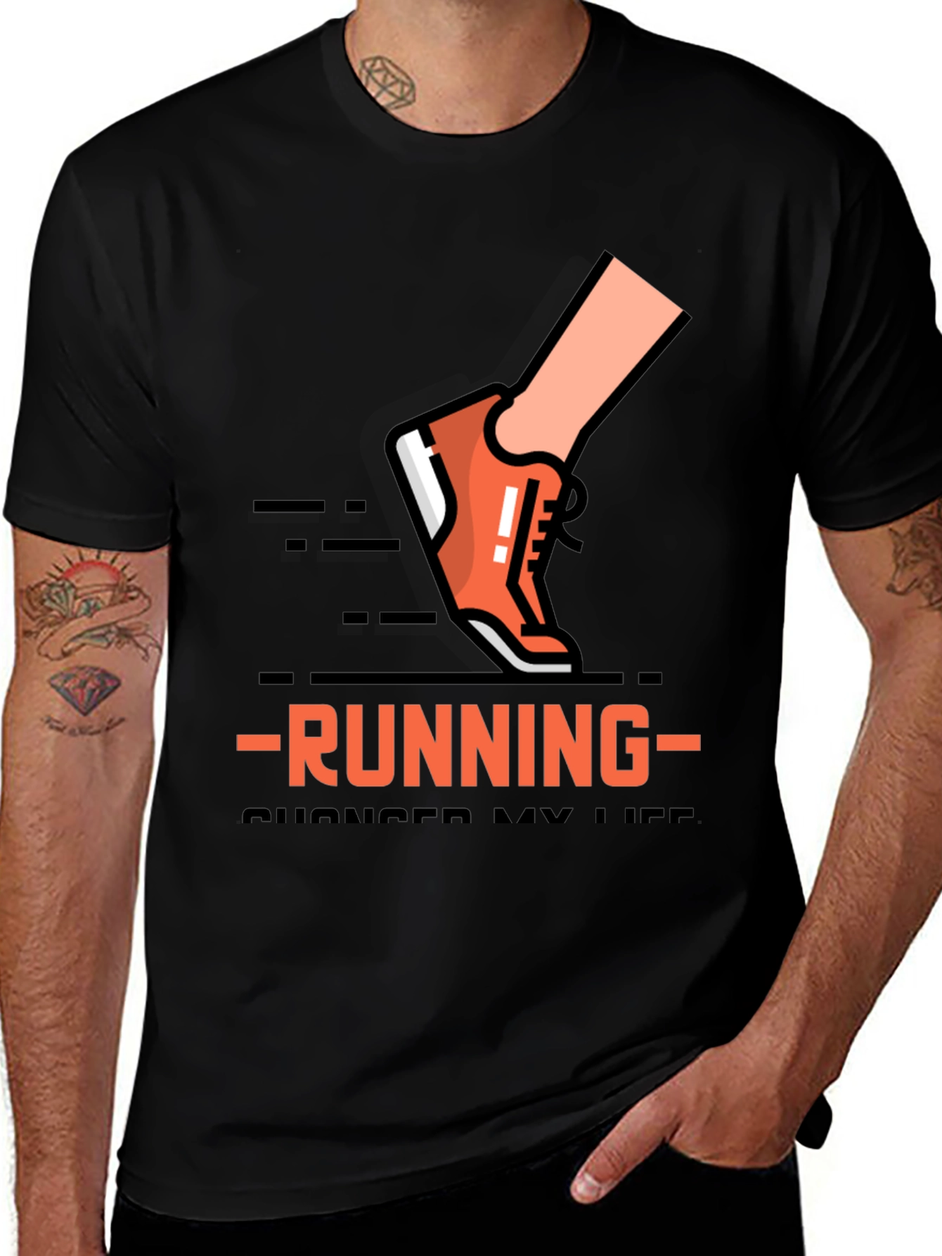 Running Changed My Life Graphic Tee