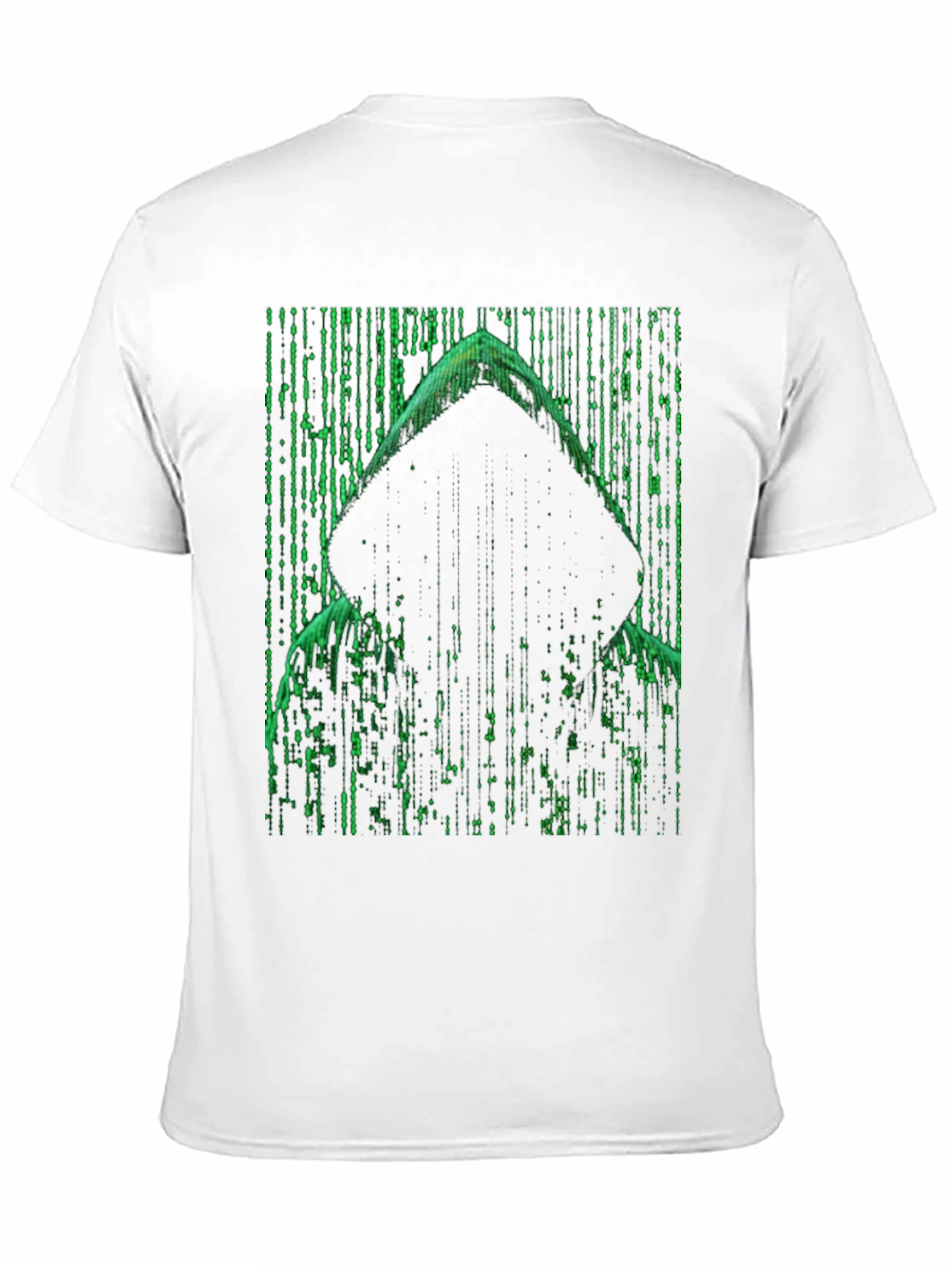 Matrix Hacker Graphic Tee - Cool Coding Style
