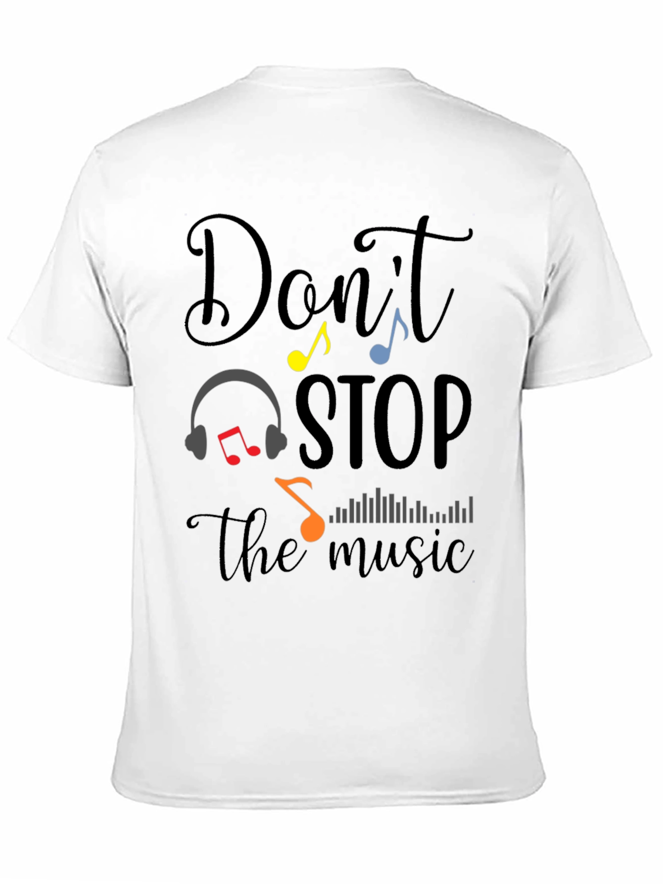 Dont Stop The Music Graphic T-Shirt