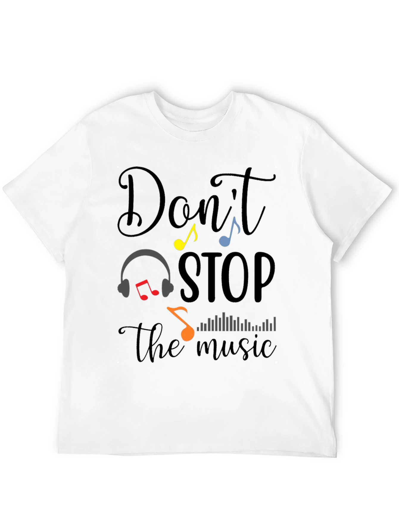 Dont Stop The Music Graphic T-Shirt